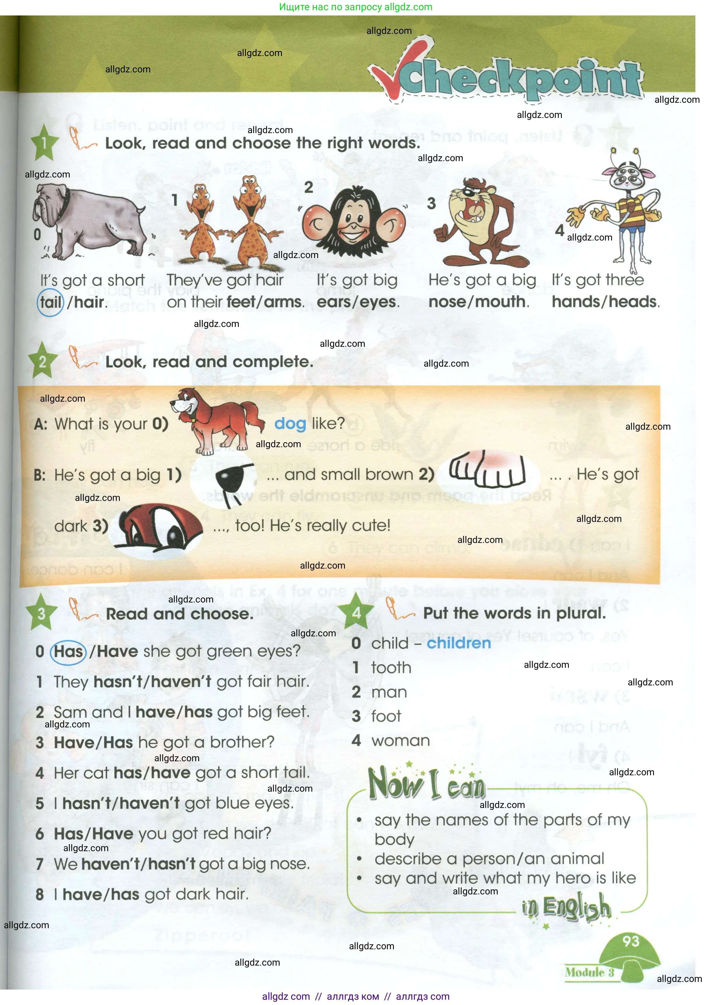 Английский язык (english), 3 класс Учебник (Student's book), авторы: Баранова Ксения Михайловна (Baranova Ksenia), Дули Дженни (Dooley Jenny), Копылова Виктория Викторовна (Kopylova Victoria), Мильруд Радислав Петрович (Millrood Radislav), Эванс Вирджиния (Evans Virginia), издательство Просвещение, Москва, 2023, зелёного цвета, Часть ( Part) 1, страница 93