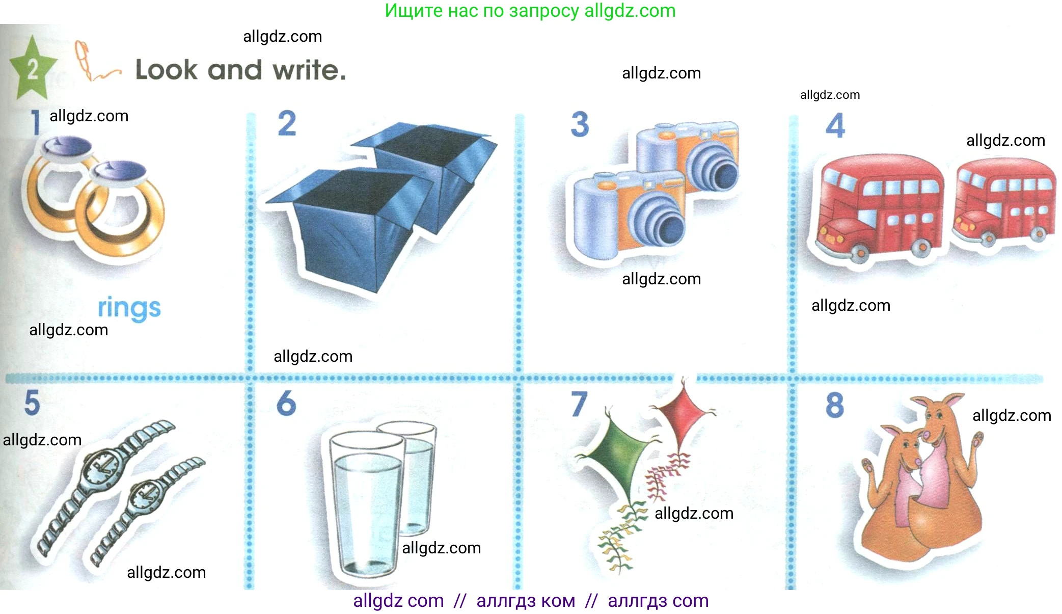 Английский язык (english), 3 класс Учебник (Student's book), авторы: Баранова Ксения Михайловна (Baranova Ksenia), Дули Дженни (Dooley Jenny), Копылова Виктория Викторовна (Kopylova Victoria), Мильруд Радислав Петрович (Millrood Radislav), Эванс Вирджиния (Evans Virginia), издательство Просвещение, Москва, 2023, зелёного цвета, Часть ( Part) 1, страница 61, номер 2, Условие