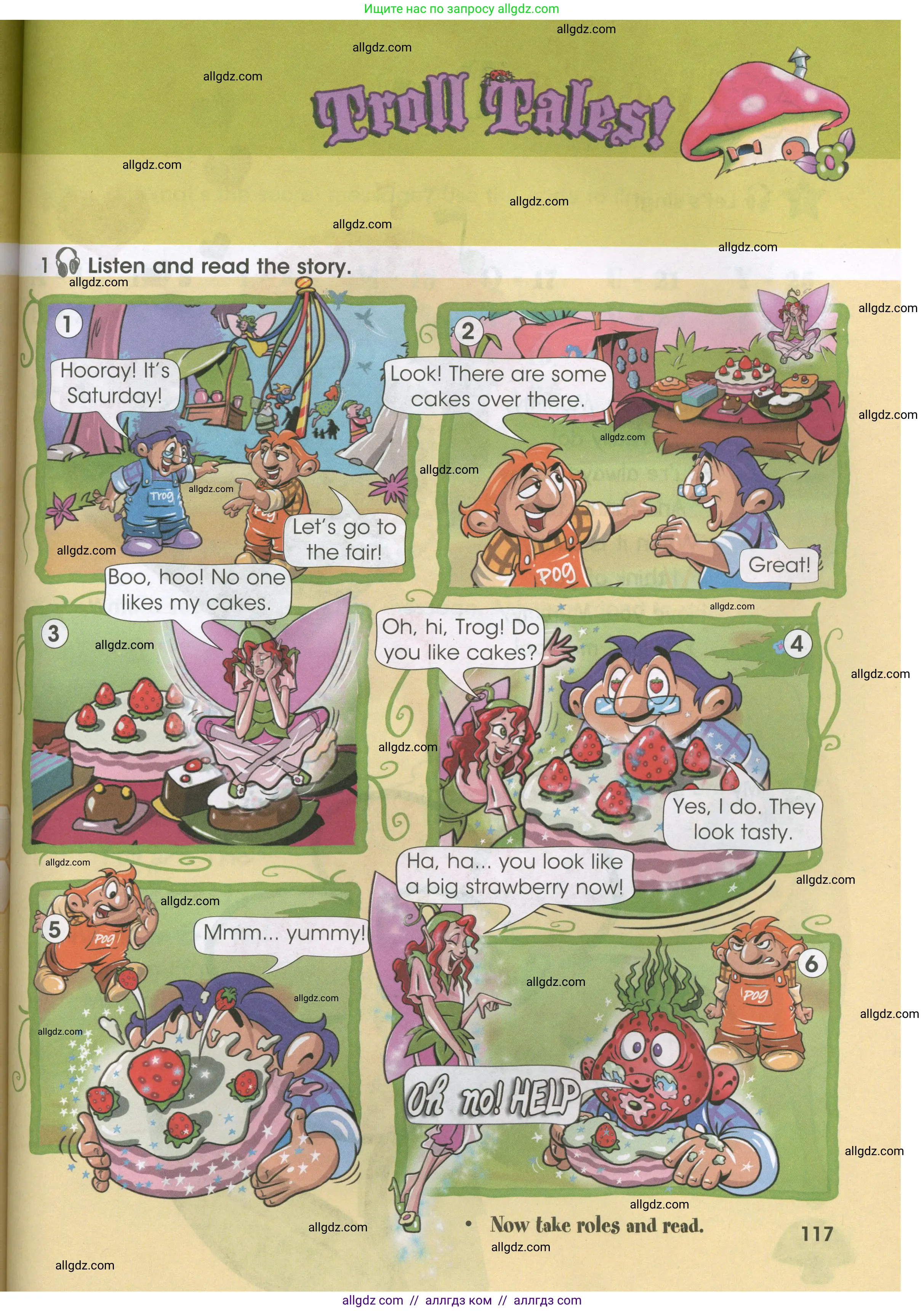 Английский язык (english), 3 класс Учебник (Student's book), авторы: Баранова Ксения Михайловна (Baranova Ksenia), Дули Дженни (Dooley Jenny), Копылова Виктория Викторовна (Kopylova Victoria), Мильруд Радислав Петрович (Millrood Radislav), Эванс Вирджиния (Evans Virginia), издательство Просвещение, Москва, 2023, зелёного цвета, Часть ( Part) 2, страница 117