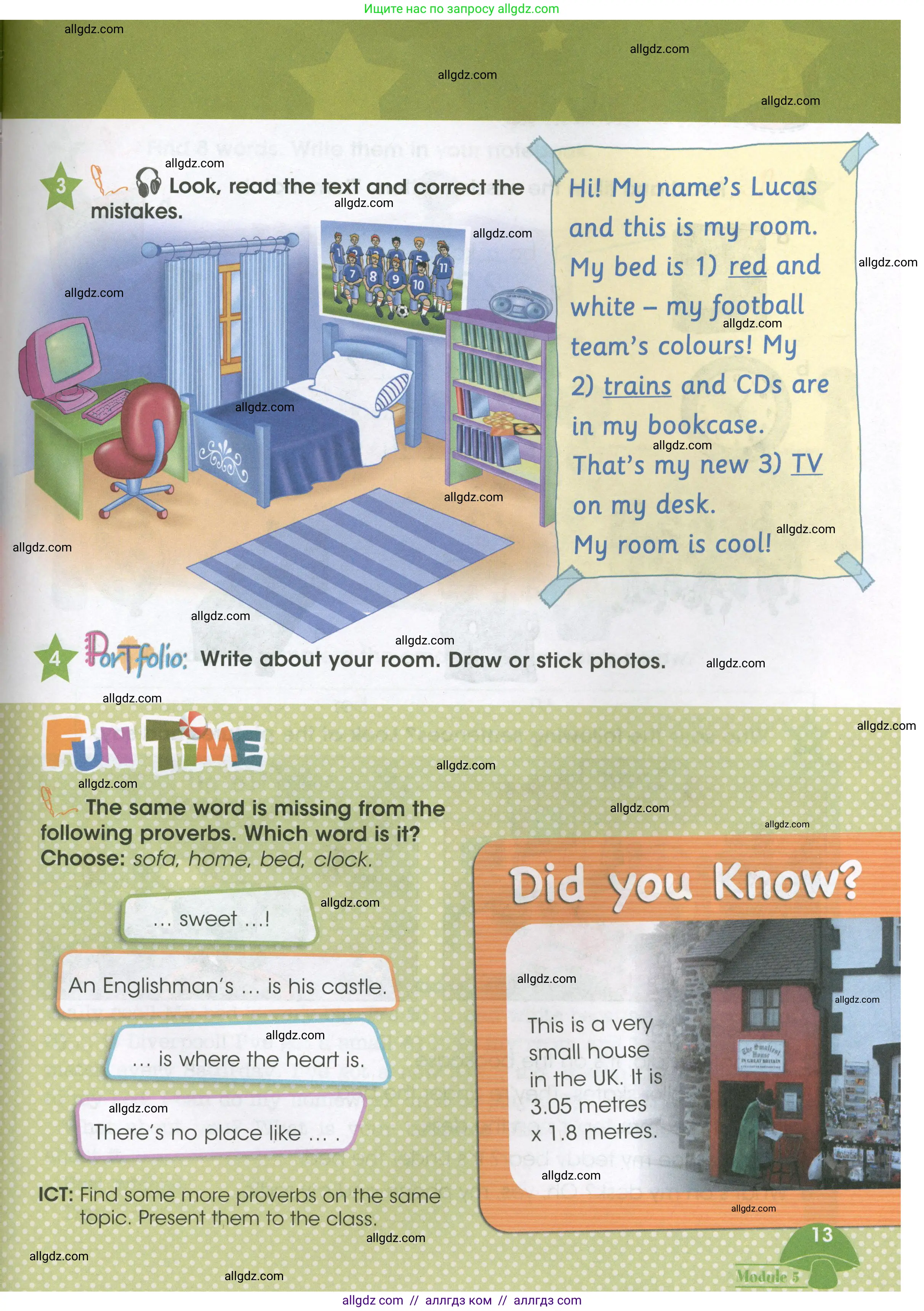 Английский язык (english), 3 класс Учебник (Student's book), авторы: Баранова Ксения Михайловна (Baranova Ksenia), Дули Дженни (Dooley Jenny), Копылова Виктория Викторовна (Kopylova Victoria), Мильруд Радислав Петрович (Millrood Radislav), Эванс Вирджиния (Evans Virginia), издательство Просвещение, Москва, 2023, зелёного цвета, Часть ( Part) 2, страница 13