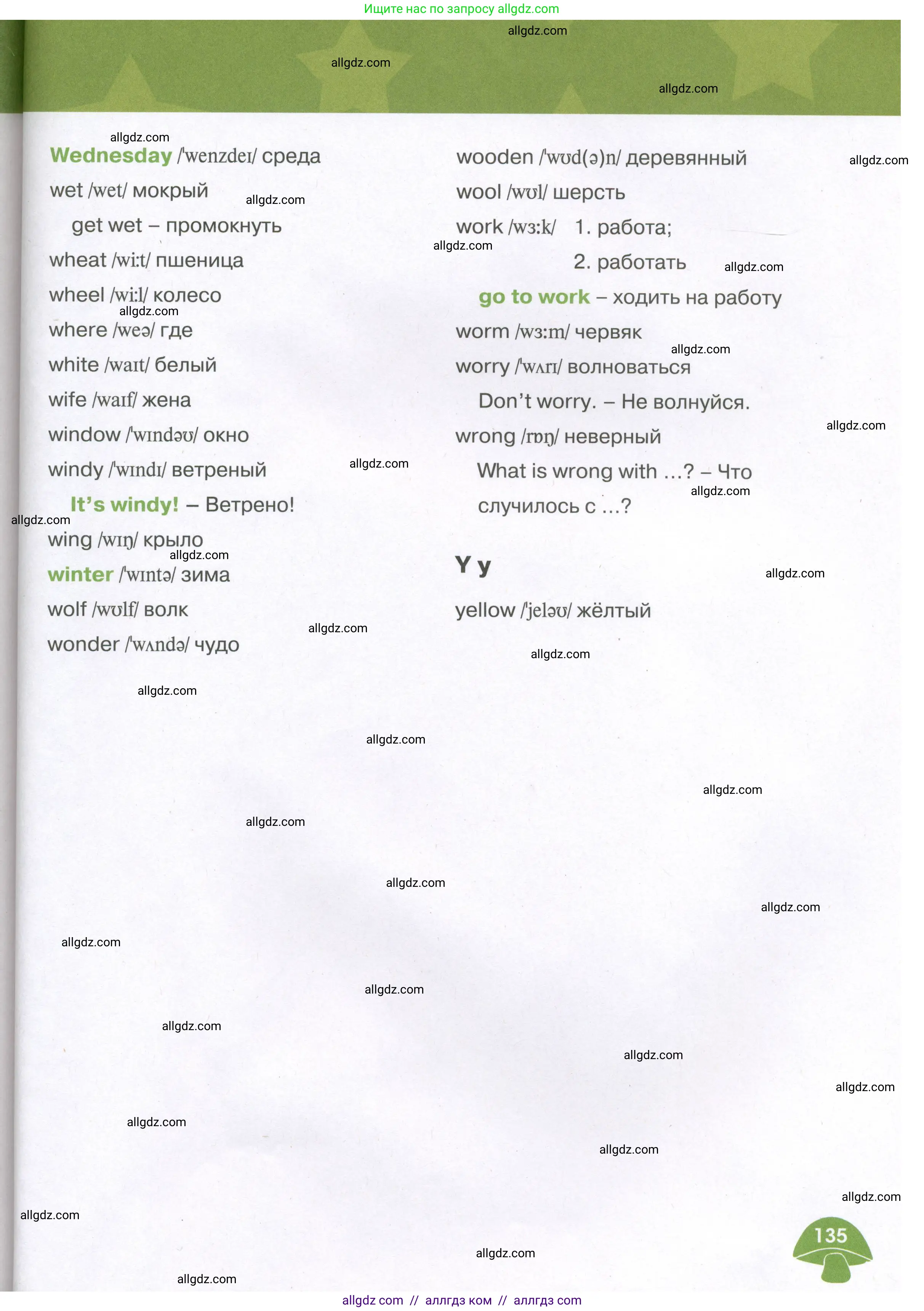 Английский язык (english), 3 класс Учебник (Student's book), авторы: Баранова Ксения Михайловна (Baranova Ksenia), Дули Дженни (Dooley Jenny), Копылова Виктория Викторовна (Kopylova Victoria), Мильруд Радислав Петрович (Millrood Radislav), Эванс Вирджиния (Evans Virginia), издательство Просвещение, Москва, 2023, зелёного цвета, страница 135