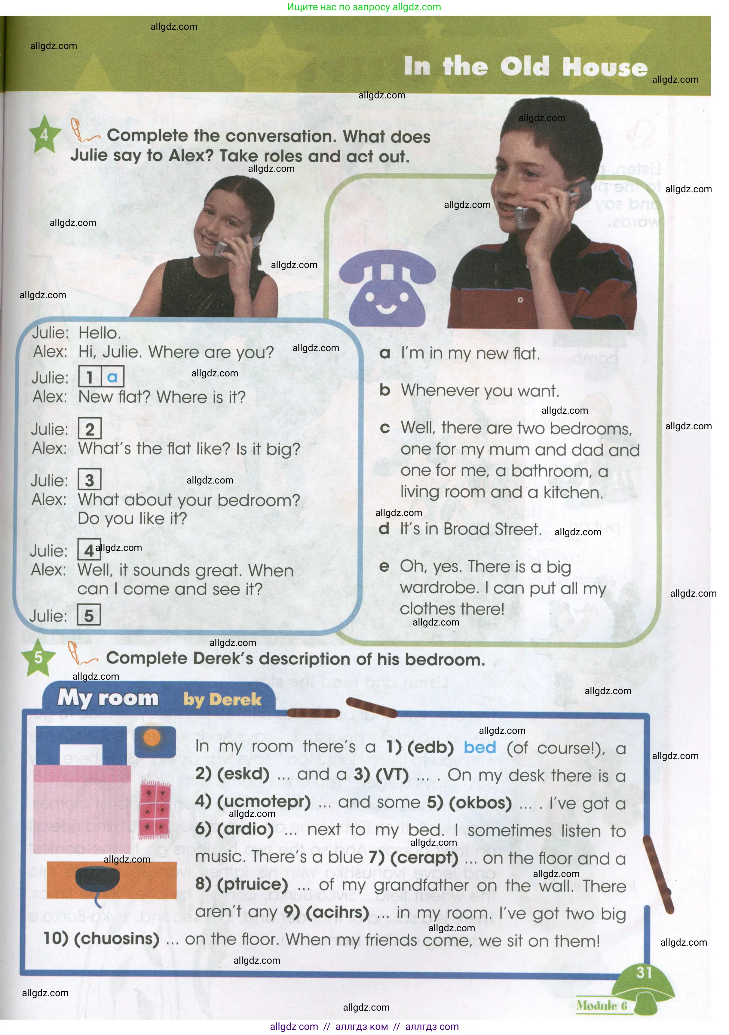 Английский язык (english), 3 класс Учебник (Student's book), авторы: Баранова Ксения Михайловна (Baranova Ksenia), Дули Дженни (Dooley Jenny), Копылова Виктория Викторовна (Kopylova Victoria), Мильруд Радислав Петрович (Millrood Radislav), Эванс Вирджиния (Evans Virginia), издательство Просвещение, Москва, 2023, зелёного цвета, Часть ( Part) 2, страница 31