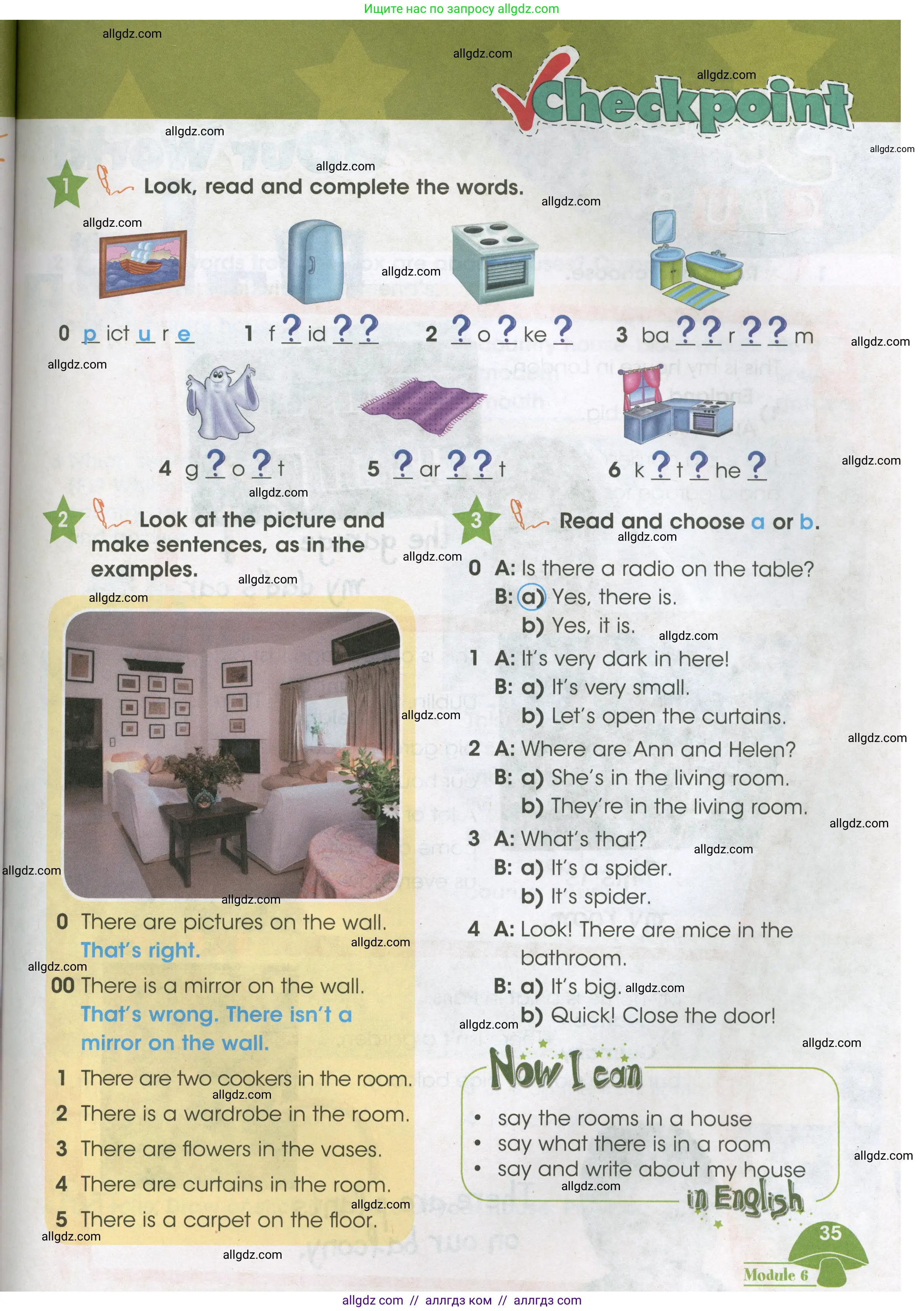 Английский язык (english), 3 класс Учебник (Student's book), авторы: Баранова Ксения Михайловна (Baranova Ksenia), Дули Дженни (Dooley Jenny), Копылова Виктория Викторовна (Kopylova Victoria), Мильруд Радислав Петрович (Millrood Radislav), Эванс Вирджиния (Evans Virginia), издательство Просвещение, Москва, 2023, зелёного цвета, Часть ( Part) 2, страница 35