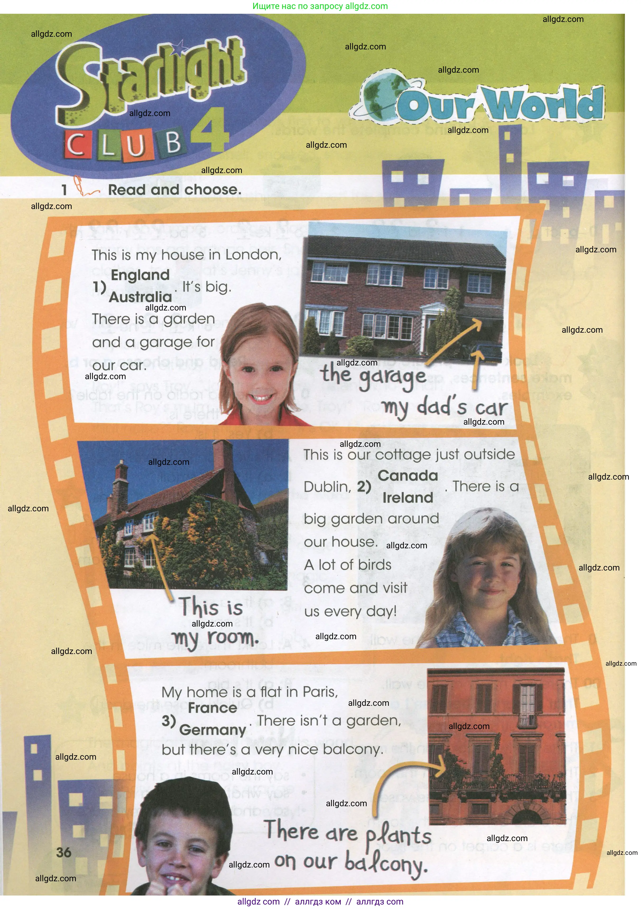 Английский язык (english), 3 класс Учебник (Student's book), авторы: Баранова Ксения Михайловна (Baranova Ksenia), Дули Дженни (Dooley Jenny), Копылова Виктория Викторовна (Kopylova Victoria), Мильруд Радислав Петрович (Millrood Radislav), Эванс Вирджиния (Evans Virginia), издательство Просвещение, Москва, 2023, зелёного цвета, Часть ( Part) 2, страница 36