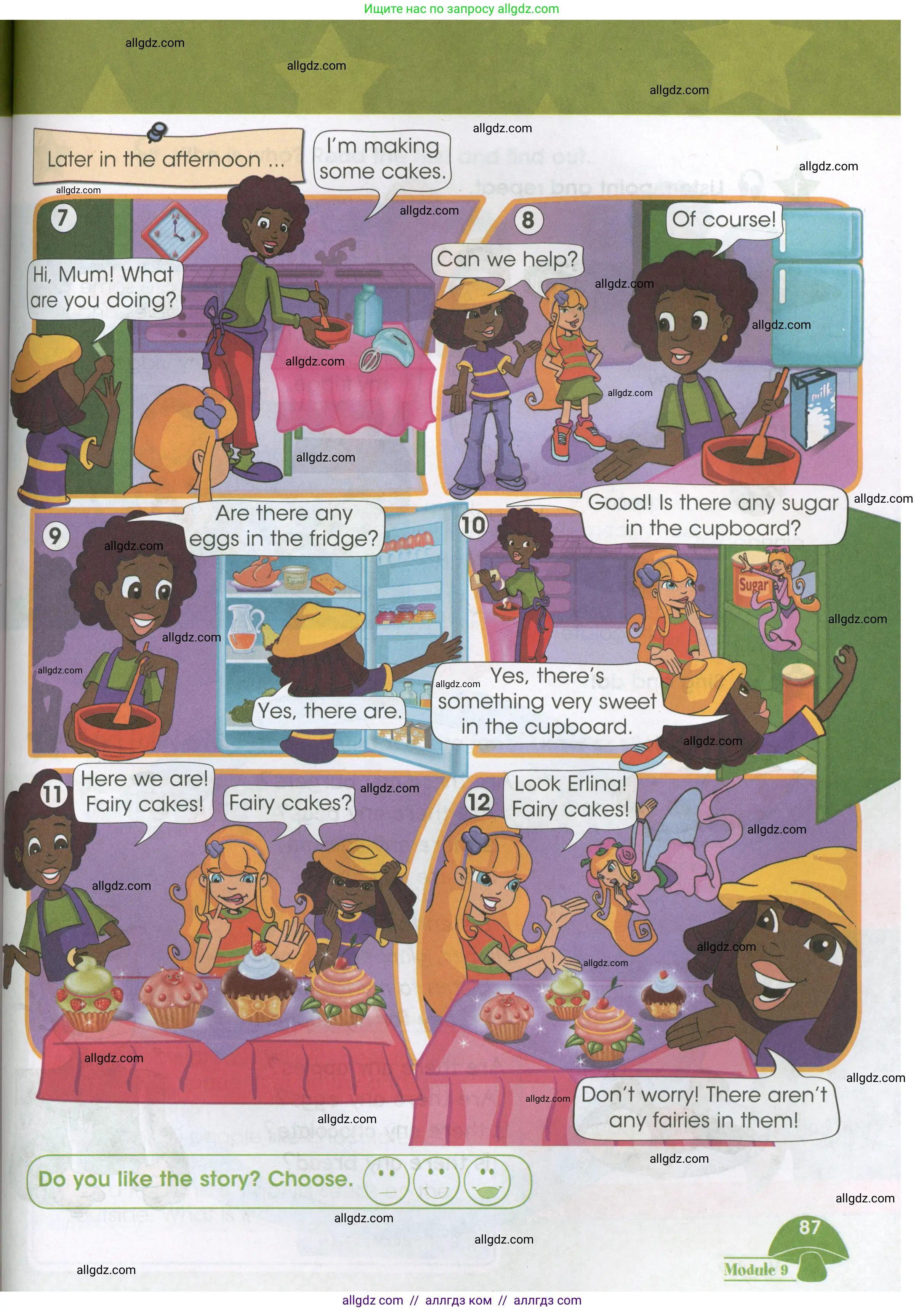 Английский язык (english), 3 класс Учебник (Student's book), авторы: Баранова Ксения Михайловна (Baranova Ksenia), Дули Дженни (Dooley Jenny), Копылова Виктория Викторовна (Kopylova Victoria), Мильруд Радислав Петрович (Millrood Radislav), Эванс Вирджиния (Evans Virginia), издательство Просвещение, Москва, 2023, зелёного цвета, страница 87