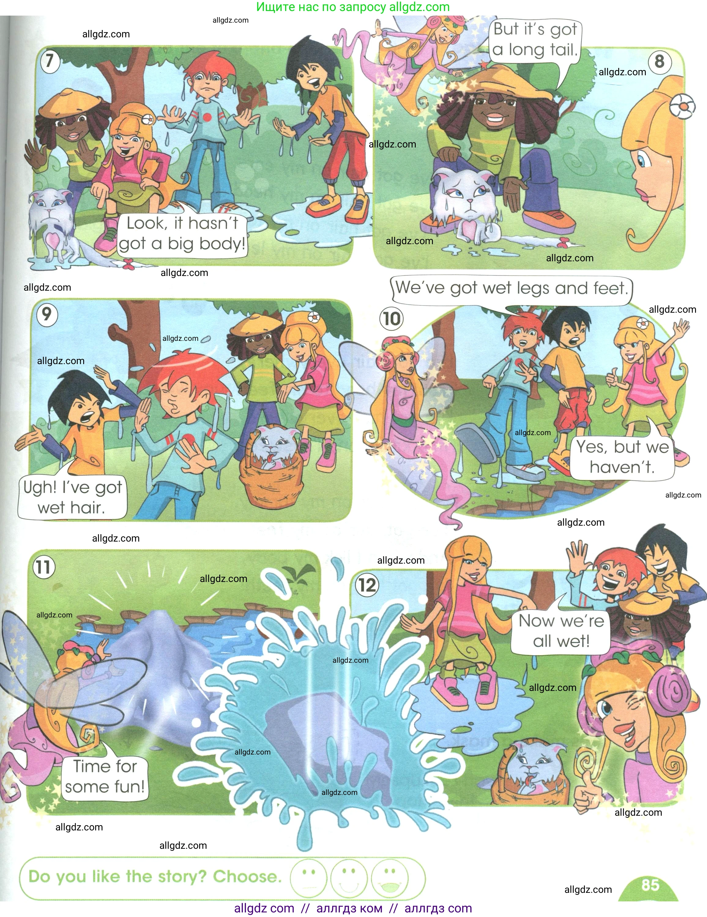 Английский язык (english), 3 класс Учебник (Student's book), авторы: Баранова Ксения Михайловна (Baranova Ksenia), Дули Дженни (Dooley Jenny), Копылова Виктория Викторовна (Kopylova Victoria), Мильруд Радислав Петрович (Millrood Radislav), Эванс Вирджиния (Evans Virginia), издательство Просвещение, Москва, 2023, зелёного цвета, Часть ( Part) 1, страница 84, номер 2, Условие (продолжение 2)