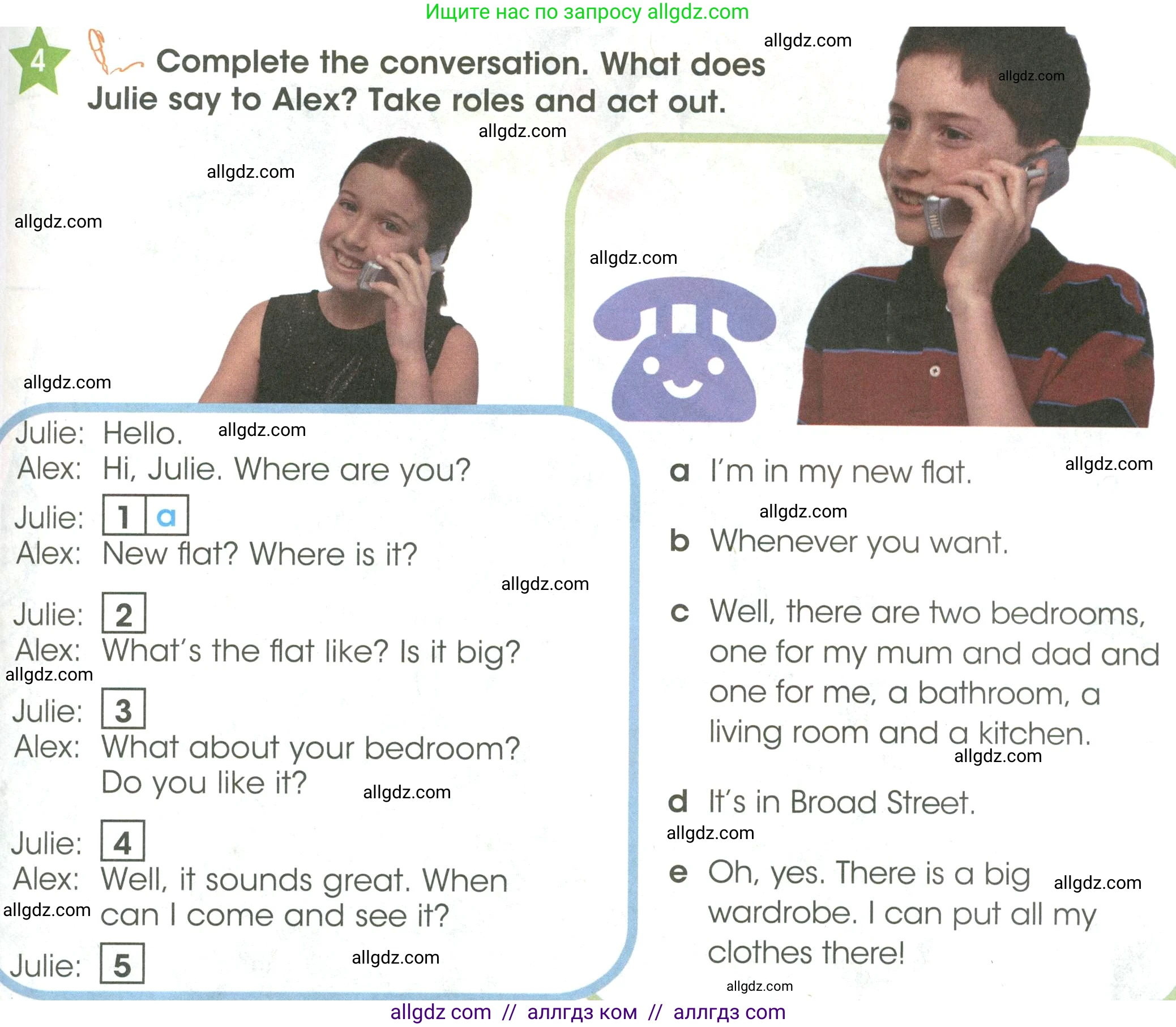 Английский язык (english), 3 класс Учебник (Student's book), авторы: Баранова Ксения Михайловна (Baranova Ksenia), Дули Дженни (Dooley Jenny), Копылова Виктория Викторовна (Kopylova Victoria), Мильруд Радислав Петрович (Millrood Radislav), Эванс Вирджиния (Evans Virginia), издательство Просвещение, Москва, 2023, зелёного цвета, Часть ( Part) 2, страница 31, номер 4, Условие