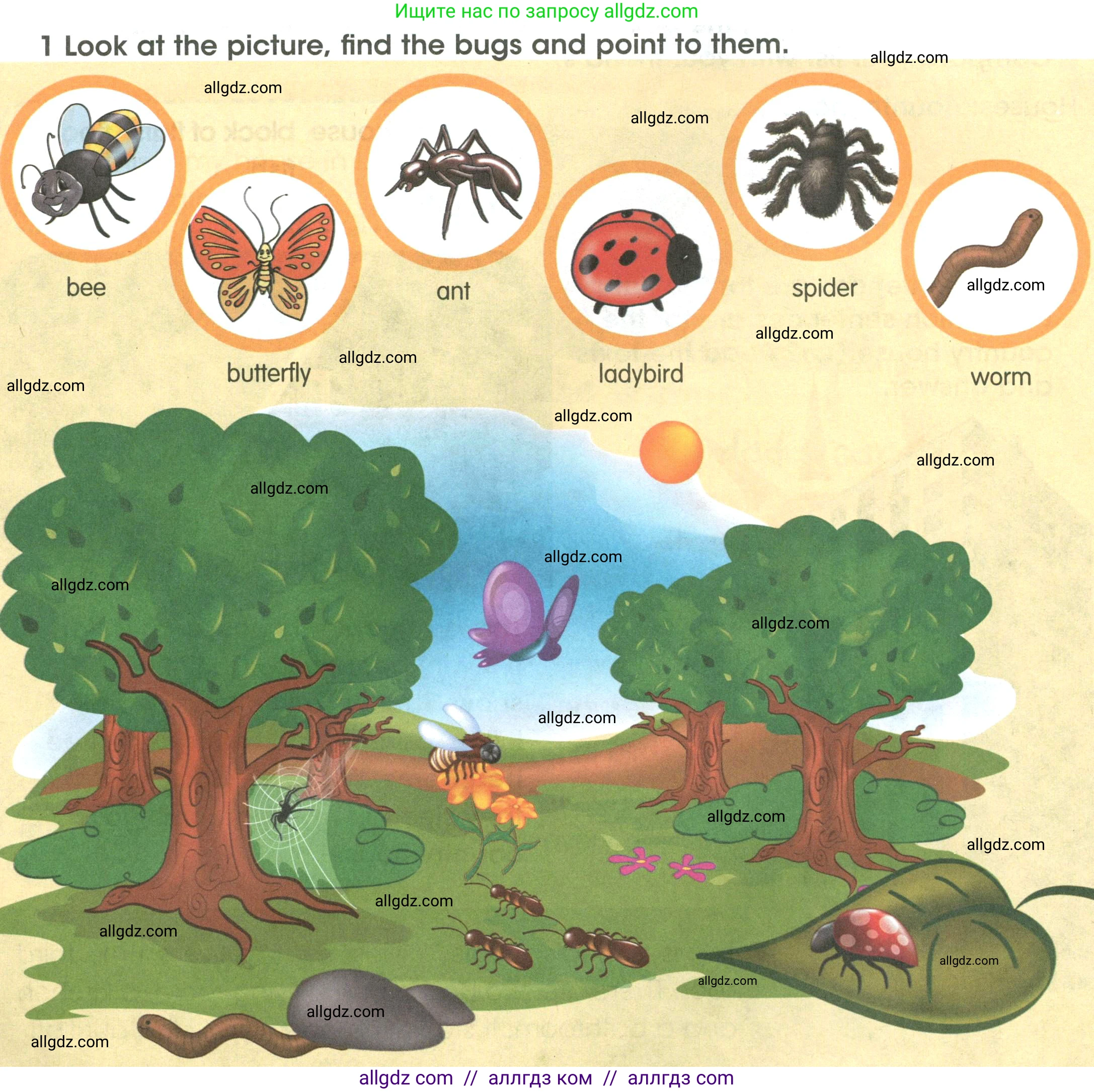 Английский язык (english), 3 класс Учебник (Student's book), авторы: Баранова Ксения Михайловна (Baranova Ksenia), Дули Дженни (Dooley Jenny), Копылова Виктория Викторовна (Kopylova Victoria), Мильруд Радислав Петрович (Millrood Radislav), Эванс Вирджиния (Evans Virginia), издательство Просвещение, Москва, 2023, зелёного цвета, Часть ( Part) 2, страница 38, номер 1, Условие