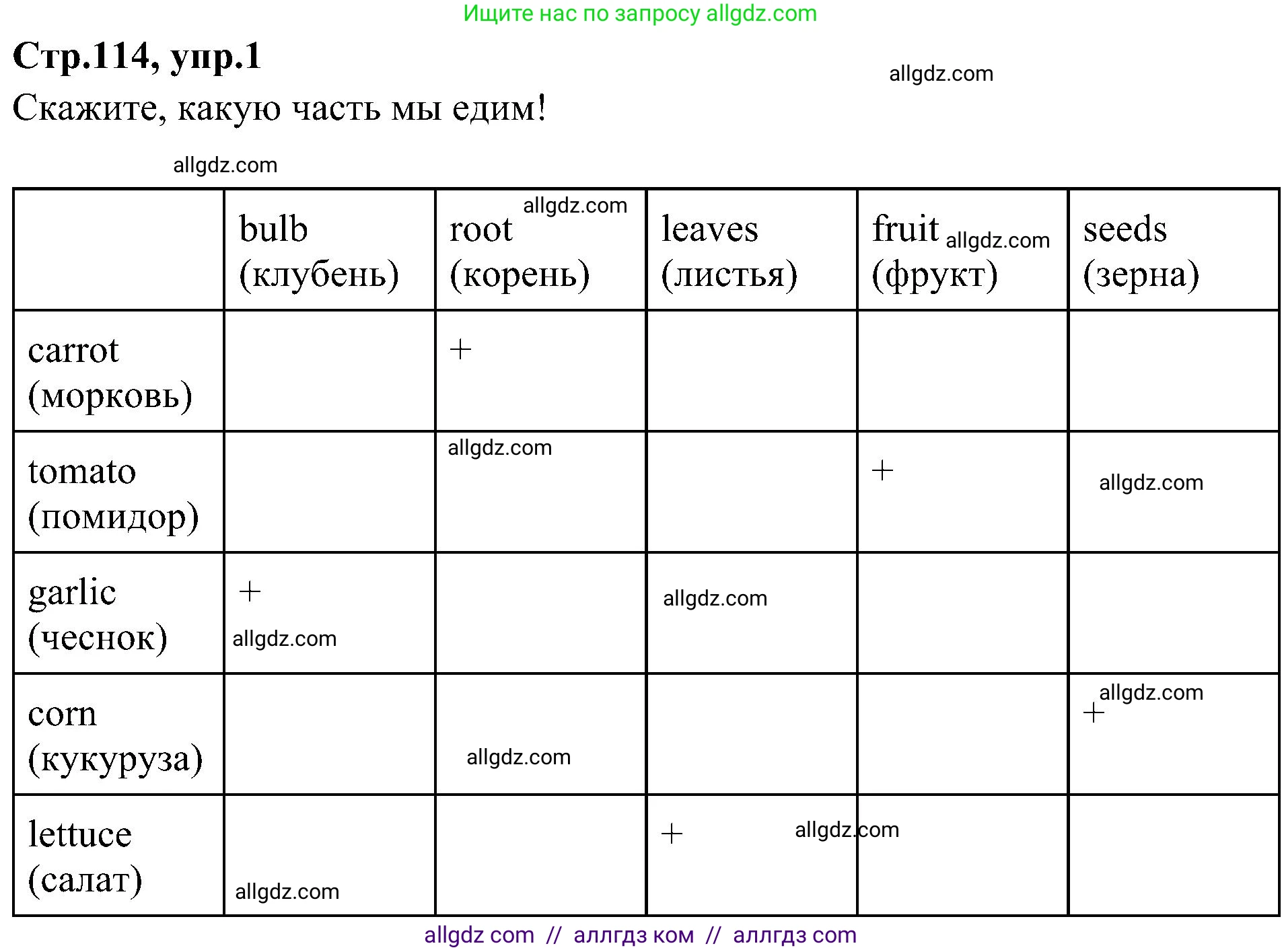 Английский язык (english), 3 класс Учебник (Student's book), авторы: Баранова Ксения Михайловна (Baranova Ksenia), Дули Дженни (Dooley Jenny), Копылова Виктория Викторовна (Kopylova Victoria), Мильруд Радислав Петрович (Millrood Radislav), Эванс Вирджиния (Evans Virginia), издательство Просвещение, Москва, 2023, зелёного цвета, Часть ( Part) 2, страница 114, номер 1, Решение