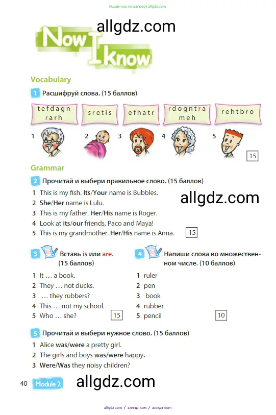 Английский язык (english), 3 класс Учебник (Student's book), авторы: Быкова Надежда Ильинична (Bykova Nadezhda), Дули Дженни (Dooley Jenny), Поспелова Марина Давидовна (Pospelova Marina), Эванс Вирджиния (Evans Virginia), издательство Просвещение, Москва, 2023, зелёного цвета, Часть 1, страница 40