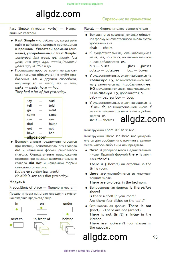 Английский язык (english), 3 класс Учебник (Student's book), авторы: Быкова Надежда Ильинична (Bykova Nadezhda), Дули Дженни (Dooley Jenny), Поспелова Марина Давидовна (Pospelova Marina), Эванс Вирджиния (Evans Virginia), издательство Просвещение, Москва, 2023, зелёного цвета, страница 95