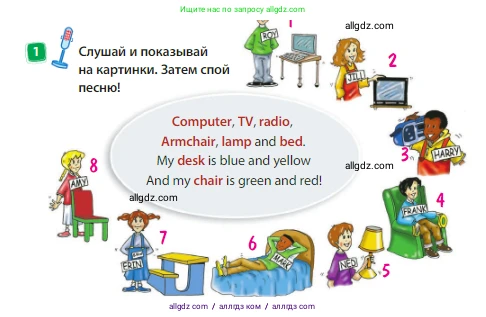 Английский язык (english), 3 класс Учебник (Student's book), авторы: Быкова Надежда Ильинична (Bykova Nadezhda), Дули Дженни (Dooley Jenny), Поспелова Марина Давидовна (Pospelova Marina), Эванс Вирджиния (Evans Virginia), издательство Просвещение, Москва, 2023, зелёного цвета, Часть 1, страница 64, номер 1, Условие