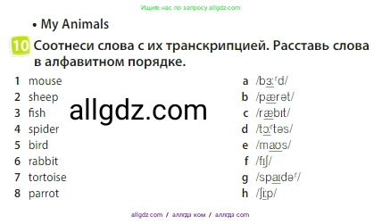 Английский язык (english), 3 класс Учебник (Student's book), авторы: Быкова Надежда Ильинична (Bykova Nadezhda), Дули Дженни (Dooley Jenny), Поспелова Марина Давидовна (Pospelova Marina), Эванс Вирджиния (Evans Virginia), издательство Просвещение, Москва, 2023, зелёного цвета, Часть 2, страница 86, номер 10, Условие