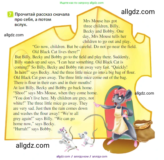 Английский язык (english), 3 класс Учебник (Student's book), авторы: Быкова Надежда Ильинична (Bykova Nadezhda), Дули Дженни (Dooley Jenny), Поспелова Марина Давидовна (Pospelova Marina), Эванс Вирджиния (Evans Virginia), издательство Просвещение, Москва, 2023, зелёного цвета, Часть 2, страница 85, номер 7, Условие