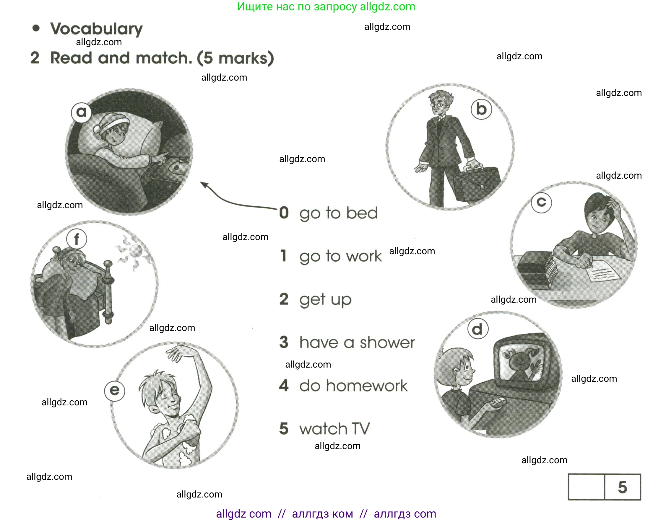 Английский язык (english), 3 класс контрольные задания (test booklet), автор: Баранова Ксения Михайловна (Baranova Ksenia), издательство Просвещение, Москва, 2023, серого цвета, страница 98, номер 2, Условие