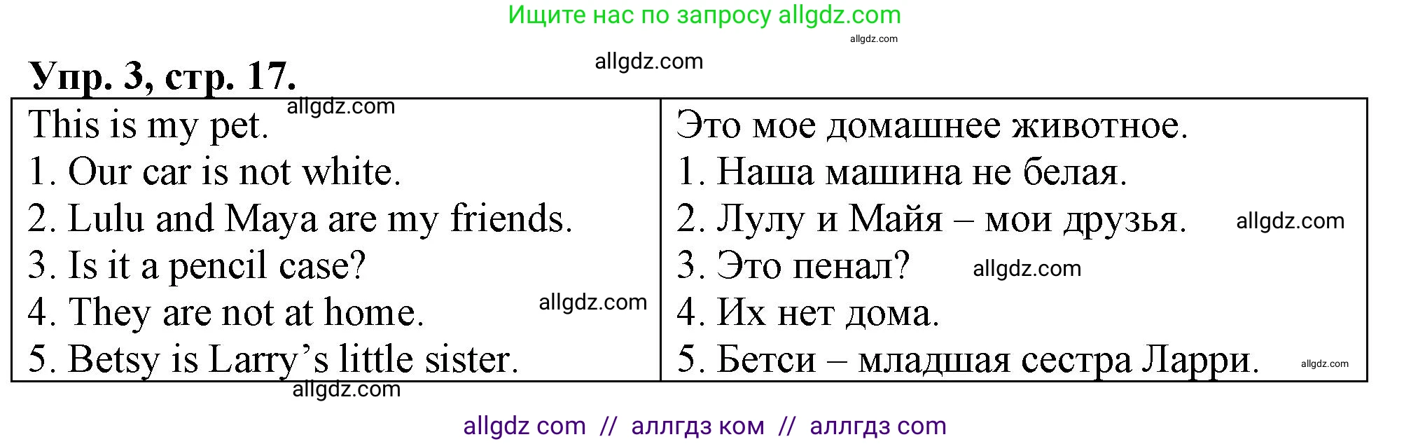 Английский язык (english), 3 класс контрольные задания (test booklet), авторы: Быкова Надежда Ильинична (Bykova Nadezhda), Дули Дженни (Dooley Jenny), Поспелова Марина Давидовна (Pospelova Marina), Эванс Вирджиния (Evans Virginia), издательство Просвещение, Москва, 2023, салатового цвета, страница 17, номер 3, Решение 1
