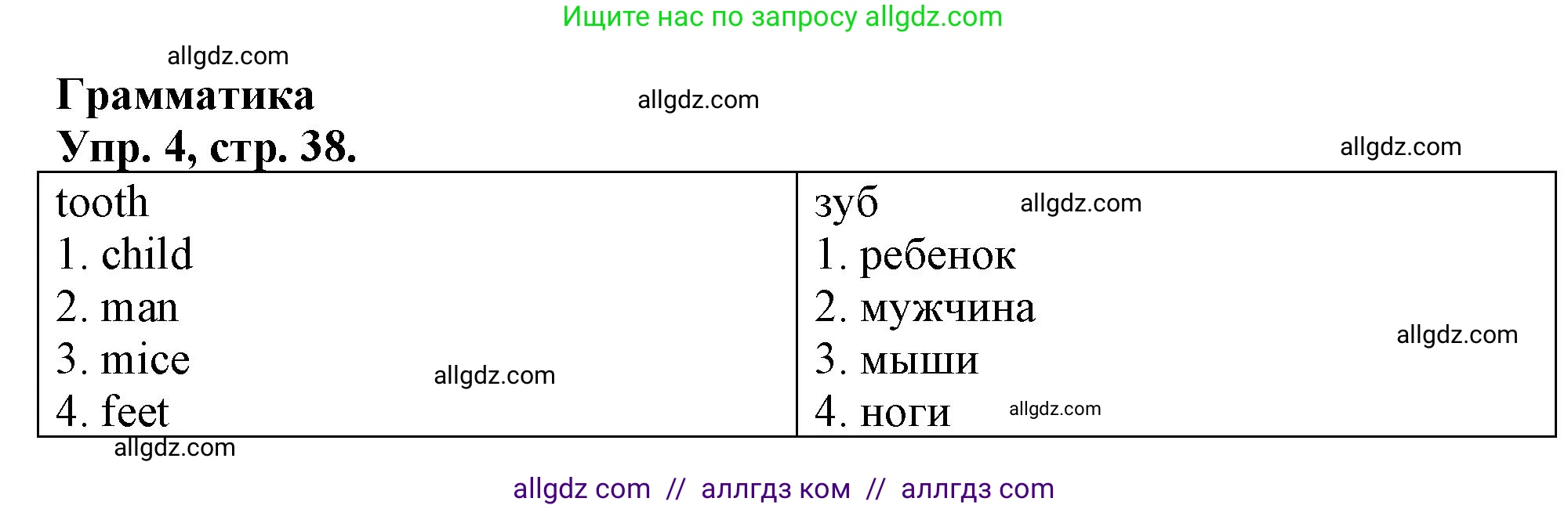 Английский язык (english), 3 класс контрольные задания (test booklet), авторы: Быкова Надежда Ильинична (Bykova Nadezhda), Дули Дженни (Dooley Jenny), Поспелова Марина Давидовна (Pospelova Marina), Эванс Вирджиния (Evans Virginia), издательство Просвещение, Москва, 2023, салатового цвета, страница 38, номер 4, Решение 1