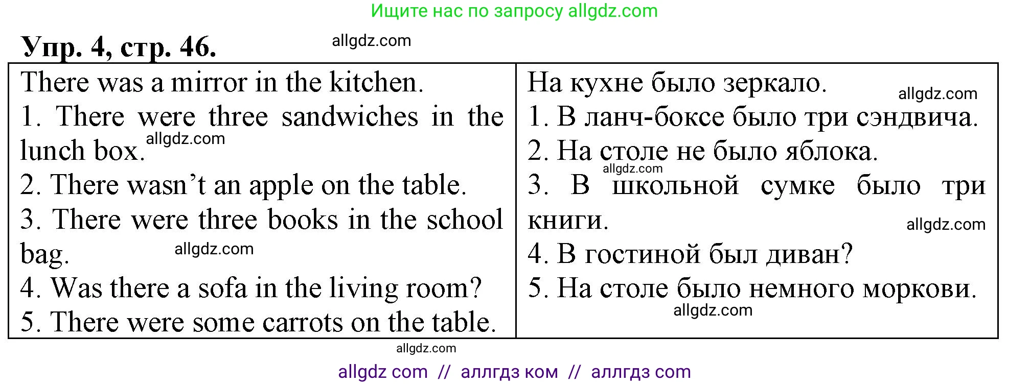 Английский язык (english), 3 класс контрольные задания (test booklet), авторы: Быкова Надежда Ильинична (Bykova Nadezhda), Дули Дженни (Dooley Jenny), Поспелова Марина Давидовна (Pospelova Marina), Эванс Вирджиния (Evans Virginia), издательство Просвещение, Москва, 2023, салатового цвета, страница 46, номер 4, Решение 1