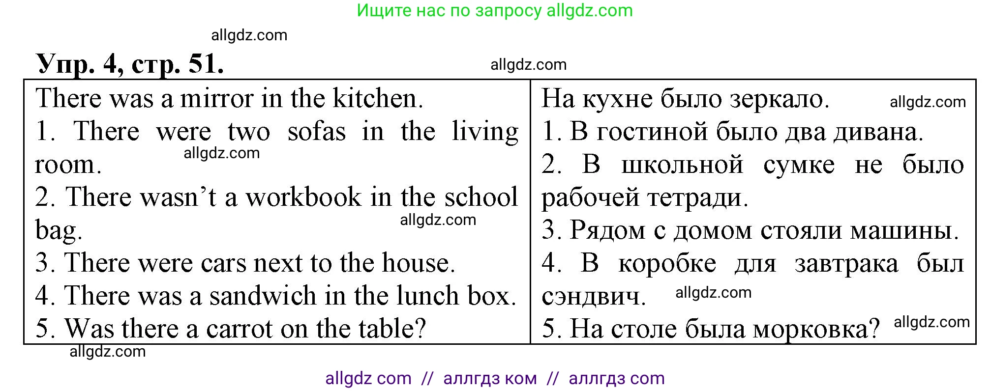 Английский язык (english), 3 класс контрольные задания (test booklet), авторы: Быкова Надежда Ильинична (Bykova Nadezhda), Дули Дженни (Dooley Jenny), Поспелова Марина Давидовна (Pospelova Marina), Эванс Вирджиния (Evans Virginia), издательство Просвещение, Москва, 2023, салатового цвета, страница 51, номер 4, Решение 1