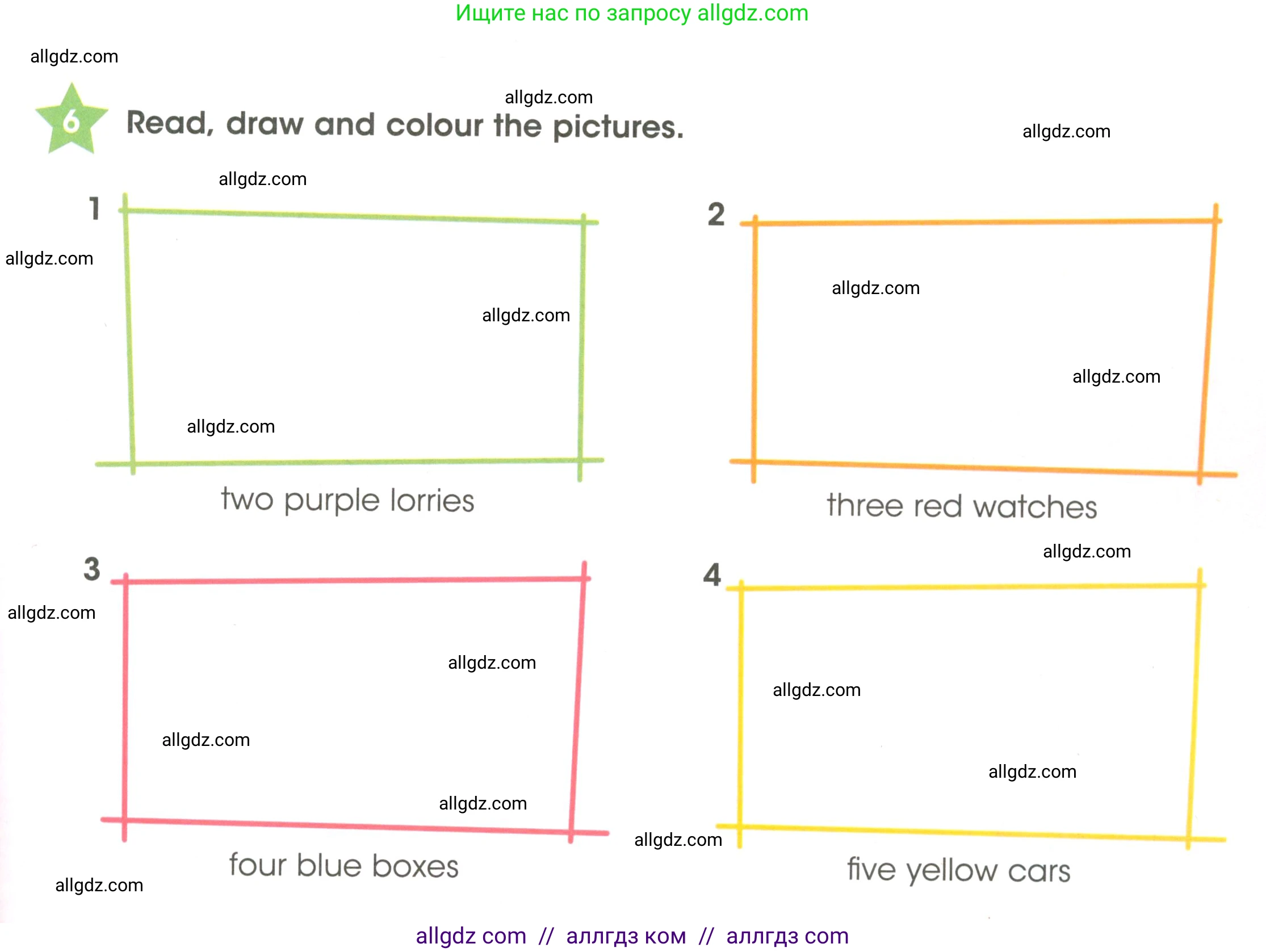 Английский язык (english), 3 класс Рабочая тетрадь (workbook), авторы: Баранова Ксения Михайловна (Baranova Ksenia), Дули Дженни (Dooley Jenny), Копылова Виктория Викторовна (Kopylova Victoria), Мильруд Радислав Петрович (Millrood Radislav), Эванс Вирджиния (Evans Virginia), издательство Просвещение, Москва, 2023, белого цвета, Часть ( Part) 1, страница 27, номер 6, Условие
