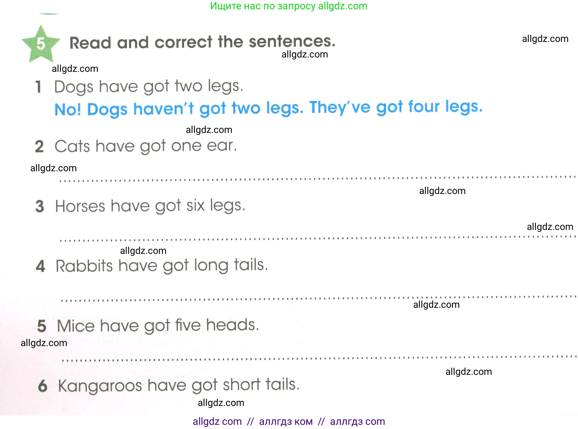 Английский язык (english), 3 класс Рабочая тетрадь (workbook), авторы: Баранова Ксения Михайловна (Baranova Ksenia), Дули Дженни (Dooley Jenny), Копылова Виктория Викторовна (Kopylova Victoria), Мильруд Радислав Петрович (Millrood Radislav), Эванс Вирджиния (Evans Virginia), издательство Просвещение, Москва, 2023, белого цвета, Часть ( Part) 1, страница 34, номер 5, Условие