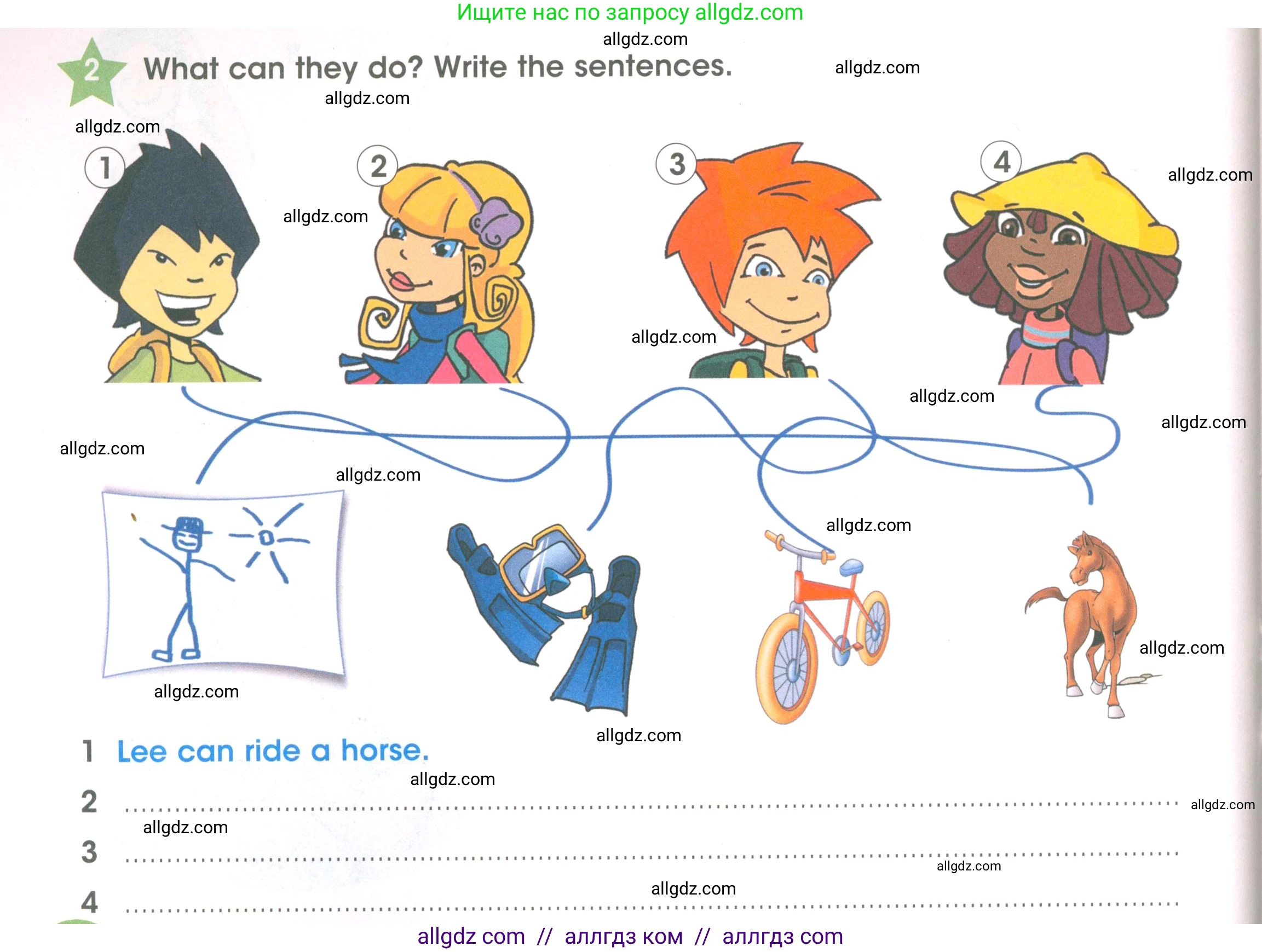 Английский язык (english), 3 класс Рабочая тетрадь (workbook), авторы: Баранова Ксения Михайловна (Baranova Ksenia), Дули Дженни (Dooley Jenny), Копылова Виктория Викторовна (Kopylova Victoria), Мильруд Радислав Петрович (Millrood Radislav), Эванс Вирджиния (Evans Virginia), издательство Просвещение, Москва, 2023, белого цвета, Часть ( Part) 1, страница 40, номер 2, Условие