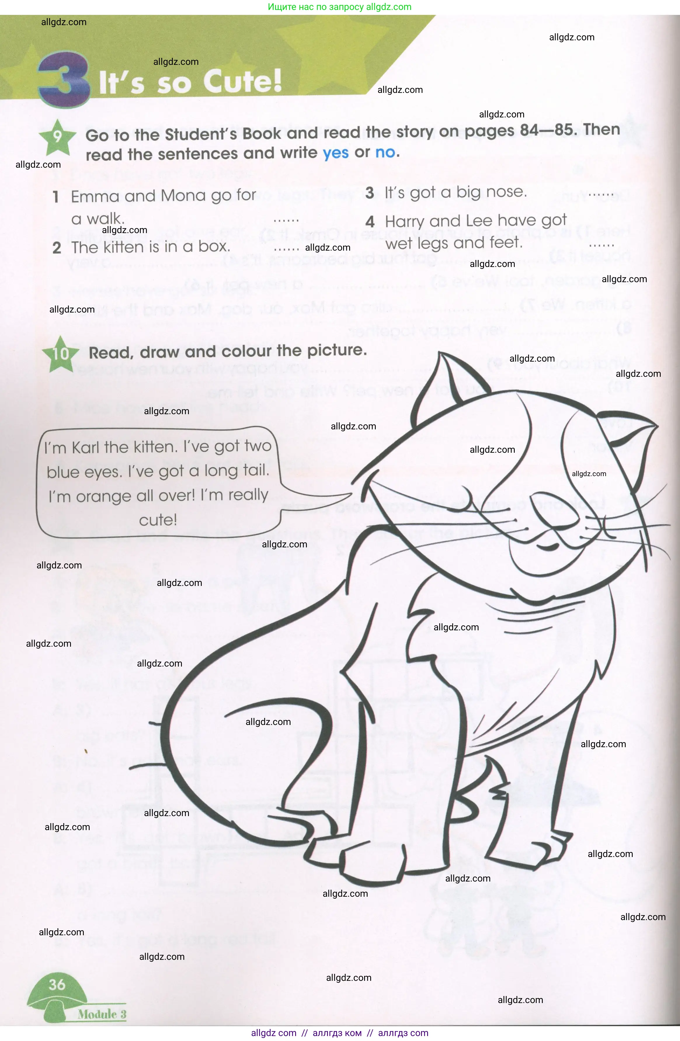 Английский язык (english), 3 класс Рабочая тетрадь (workbook), авторы: Баранова Ксения Михайловна (Baranova Ksenia), Дули Дженни (Dooley Jenny), Копылова Виктория Викторовна (Kopylova Victoria), Мильруд Радислав Петрович (Millrood Radislav), Эванс Вирджиния (Evans Virginia), издательство Просвещение, Москва, 2023, белого цвета, Часть ( Part) 1, страница 36