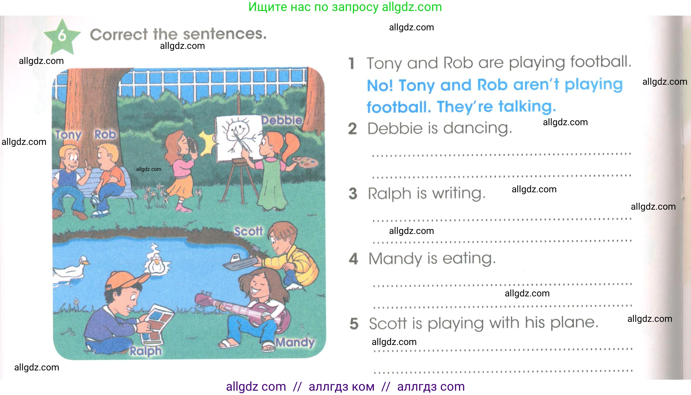 Английский язык (english), 3 класс Рабочая тетрадь (workbook), авторы: Баранова Ксения Михайловна (Baranova Ksenia), Дули Дженни (Dooley Jenny), Копылова Виктория Викторовна (Kopylova Victoria), Мильруд Радислав Петрович (Millrood Radislav), Эванс Вирджиния (Evans Virginia), издательство Просвещение, Москва, 2023, белого цвета, Часть ( Part) 2, страница 30, номер 6, Условие