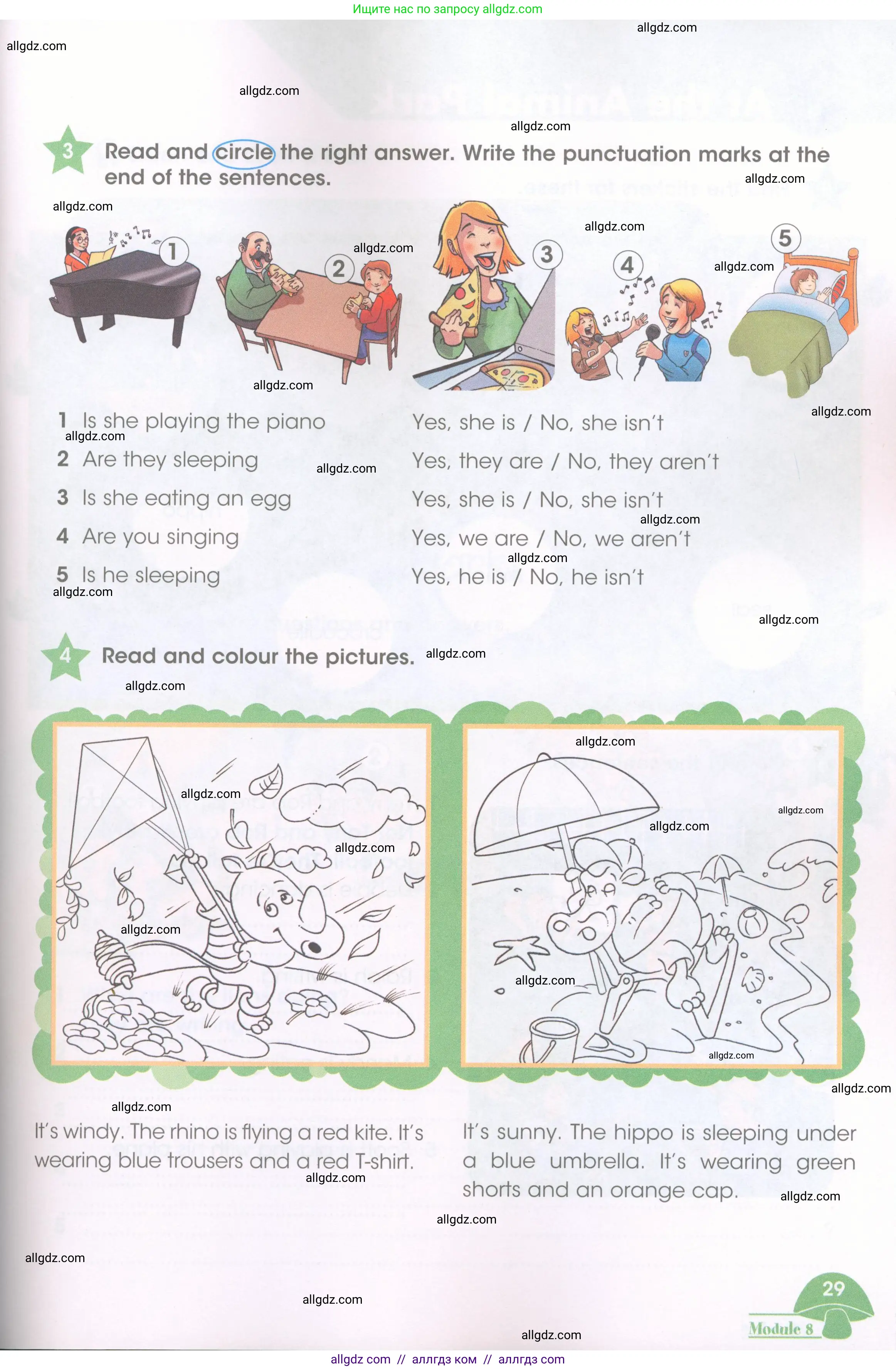 Английский язык (english), 3 класс Рабочая тетрадь (workbook), авторы: Баранова Ксения Михайловна (Baranova Ksenia), Дули Дженни (Dooley Jenny), Копылова Виктория Викторовна (Kopylova Victoria), Мильруд Радислав Петрович (Millrood Radislav), Эванс Вирджиния (Evans Virginia), издательство Просвещение, Москва, 2023, белого цвета, Часть ( Part) 2, страница 29