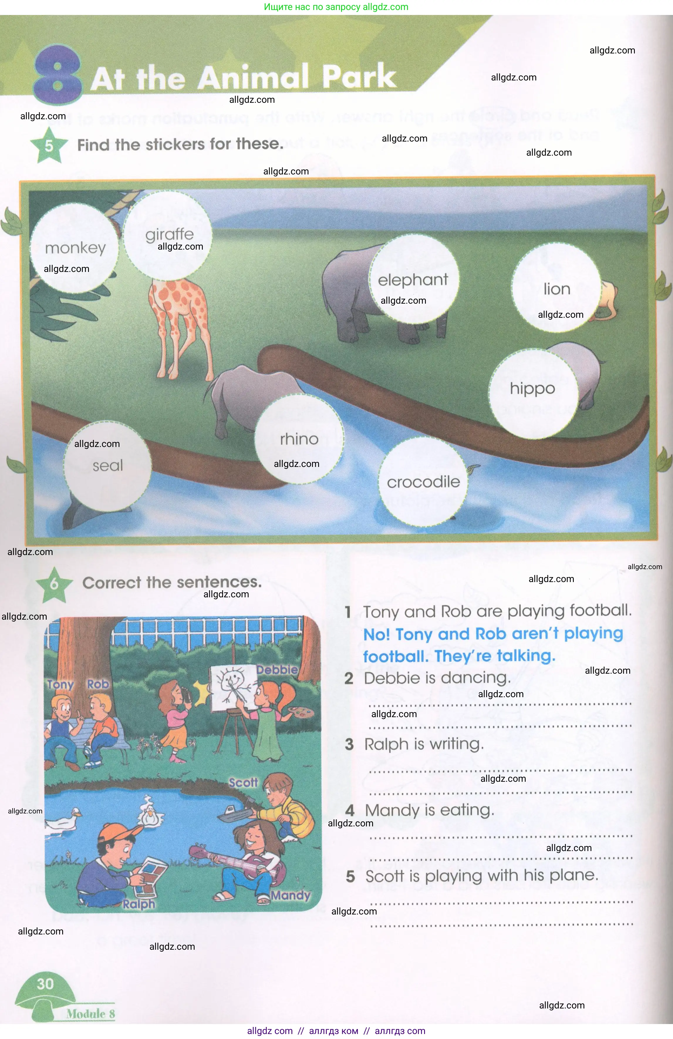 Английский язык (english), 3 класс Рабочая тетрадь (workbook), авторы: Баранова Ксения Михайловна (Baranova Ksenia), Дули Дженни (Dooley Jenny), Копылова Виктория Викторовна (Kopylova Victoria), Мильруд Радислав Петрович (Millrood Radislav), Эванс Вирджиния (Evans Virginia), издательство Просвещение, Москва, 2023, белого цвета, Часть ( Part) 2, страница 30