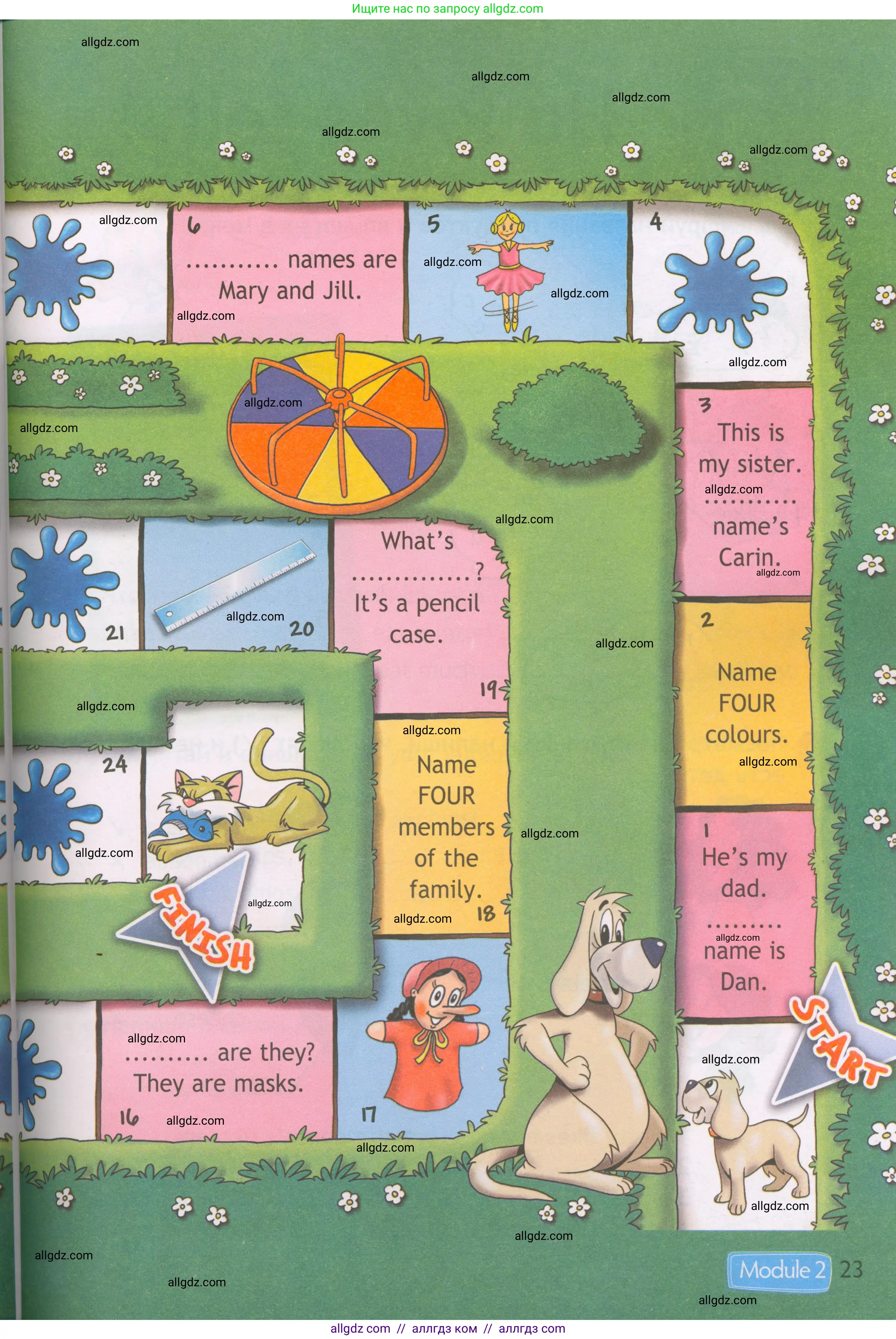 Английский язык (english), 3 класс Рабочая тетрадь (workbook), авторы: Быкова Надежда Ильинична (Bykova Nadezhda), Дули Дженни (Dooley Jenny), Поспелова Марина Давидовна (Pospelova Marina), Эванс Вирджиния (Evans Virginia), издательство Просвещение, Москва, 2023, зелёного цвета, страница 23