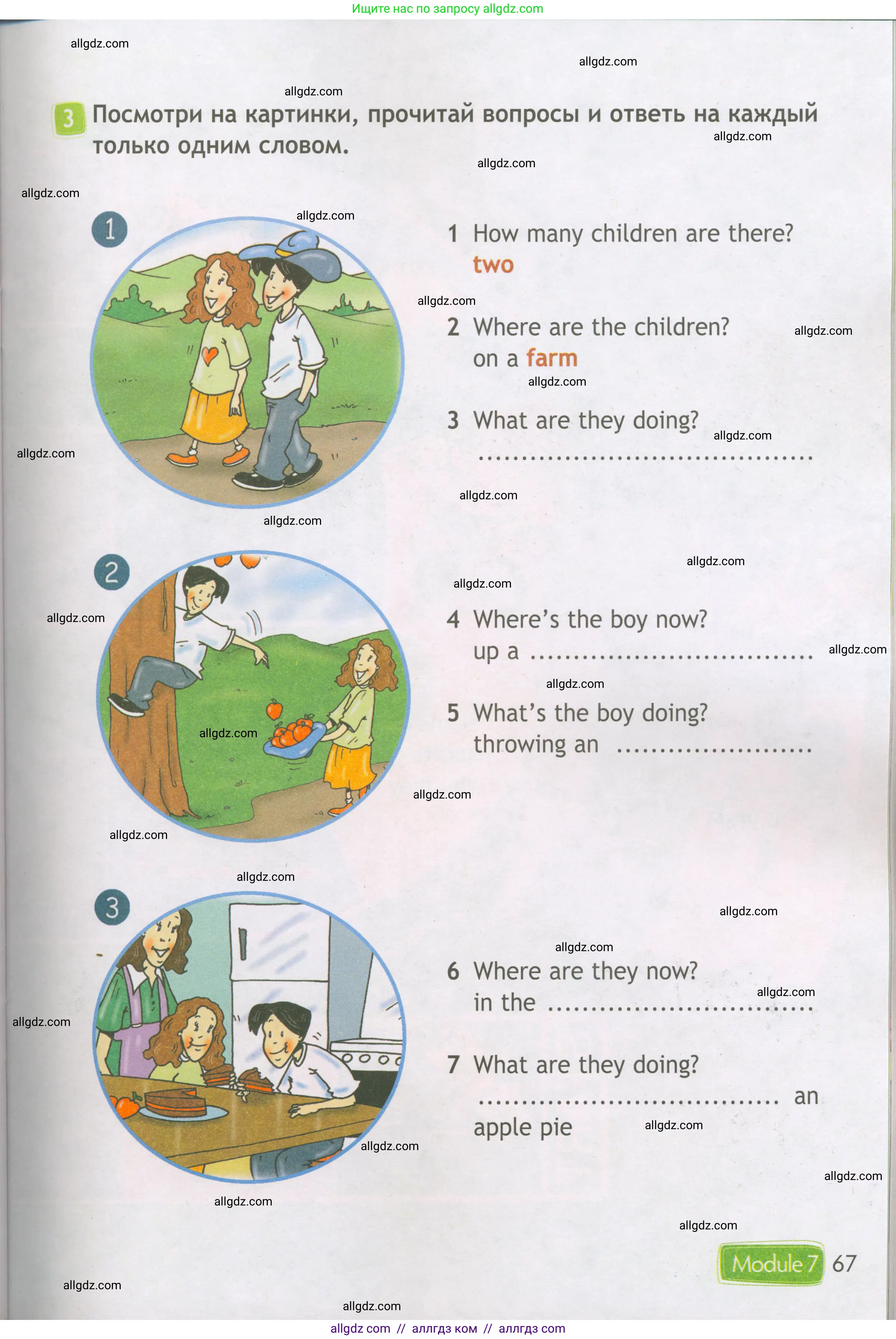 Английский язык (english), 3 класс Рабочая тетрадь (workbook), авторы: Быкова Надежда Ильинична (Bykova Nadezhda), Дули Дженни (Dooley Jenny), Поспелова Марина Давидовна (Pospelova Marina), Эванс Вирджиния (Evans Virginia), издательство Просвещение, Москва, 2023, зелёного цвета, страница 67