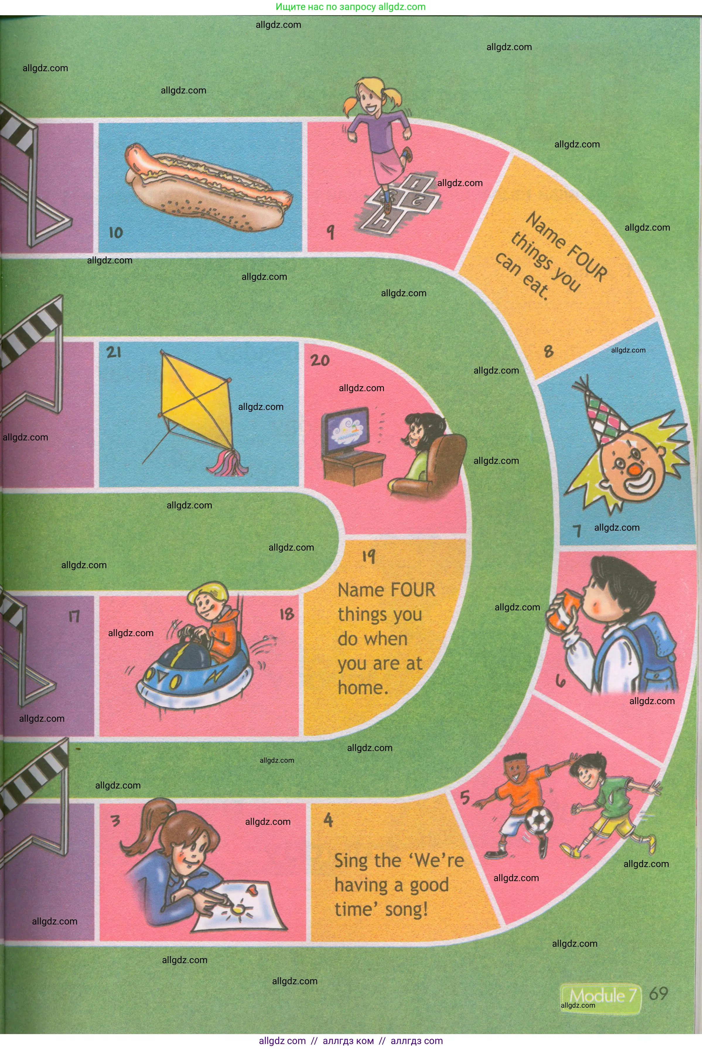 Английский язык (english), 3 класс Рабочая тетрадь (workbook), авторы: Быкова Надежда Ильинична (Bykova Nadezhda), Дули Дженни (Dooley Jenny), Поспелова Марина Давидовна (Pospelova Marina), Эванс Вирджиния (Evans Virginia), издательство Просвещение, Москва, 2023, зелёного цвета, страница 69