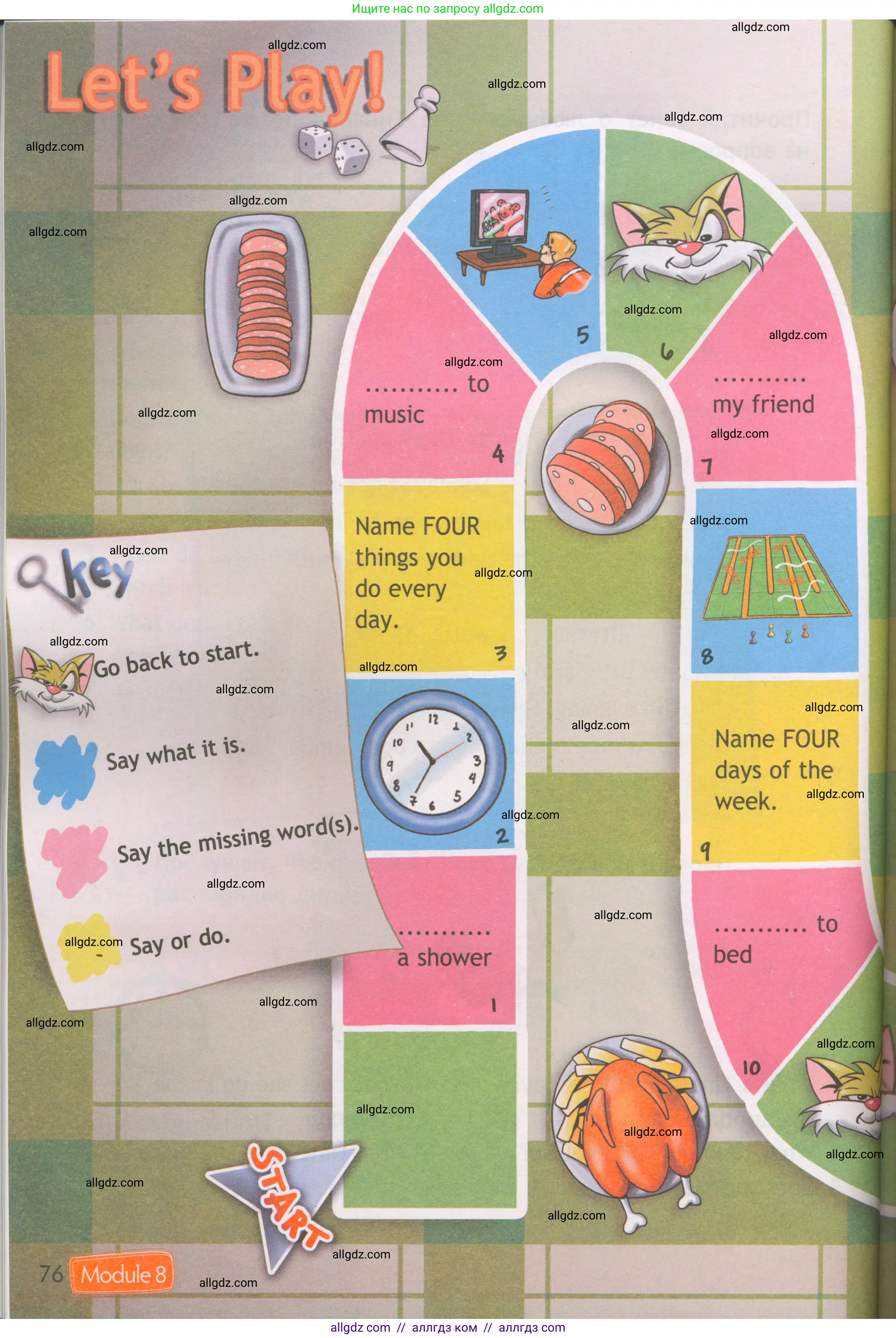 Английский язык (english), 3 класс Рабочая тетрадь (workbook), авторы: Быкова Надежда Ильинична (Bykova Nadezhda), Дули Дженни (Dooley Jenny), Поспелова Марина Давидовна (Pospelova Marina), Эванс Вирджиния (Evans Virginia), издательство Просвещение, Москва, 2023, зелёного цвета, страница 76