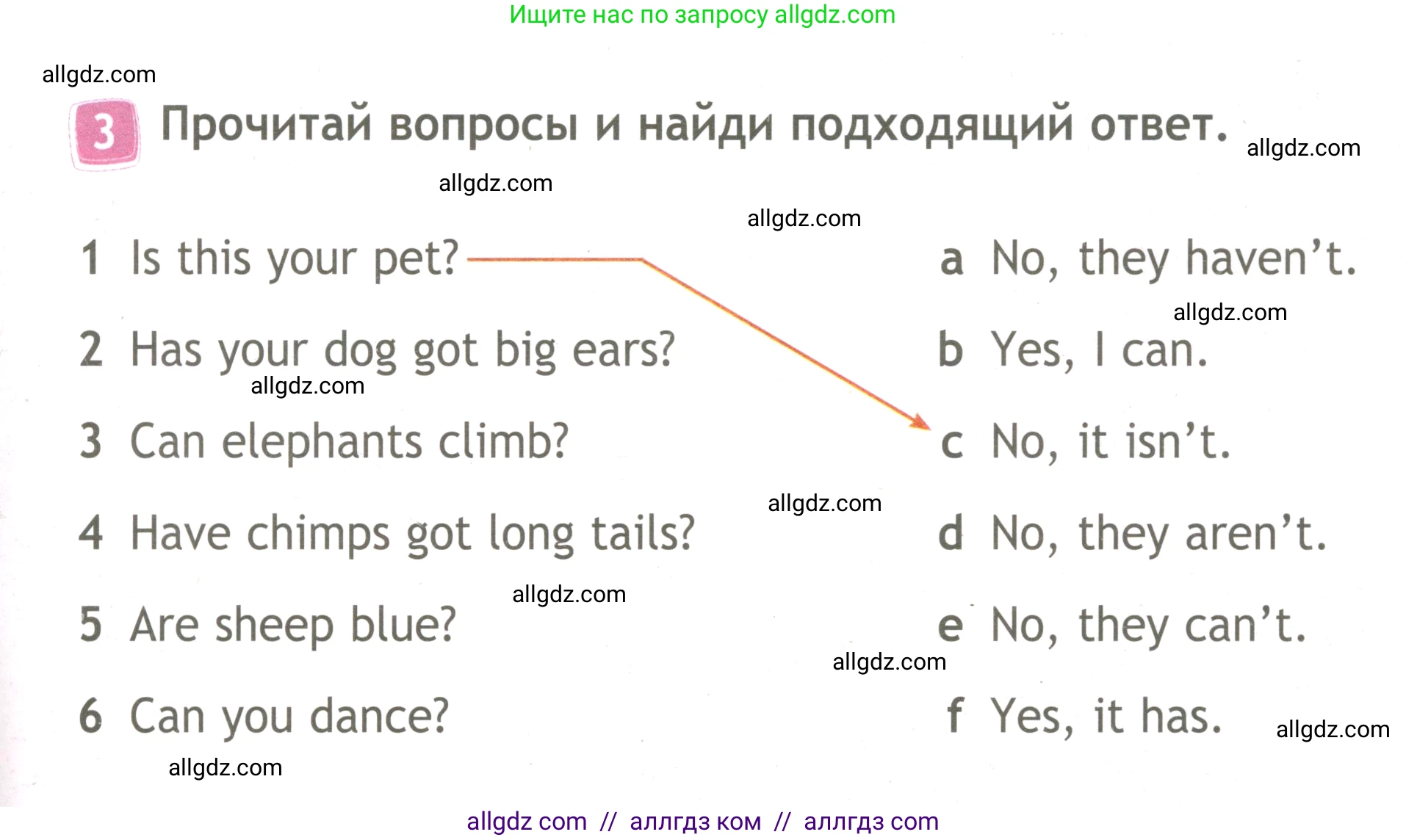 Английский язык (english), 3 класс Рабочая тетрадь (workbook), авторы: Быкова Надежда Ильинична (Bykova Nadezhda), Дули Дженни (Dooley Jenny), Поспелова Марина Давидовна (Pospelova Marina), Эванс Вирджиния (Evans Virginia), издательство Просвещение, Москва, 2023, зелёного цвета, страница 45, номер 3, Условие