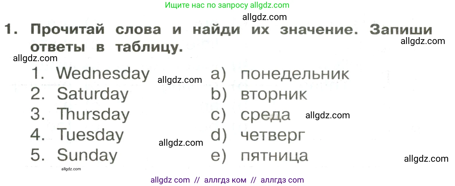 Английский язык (english), 3 класс Сборник упражнений, авторы: Быкова Надежда Ильинична (Bykova Nadezhda), Поспелова Марина Давидовна (Pospelova Marina), издательство Просвещение, Москва, 2023, зелёного цвета, страница 126, номер 1, Условие