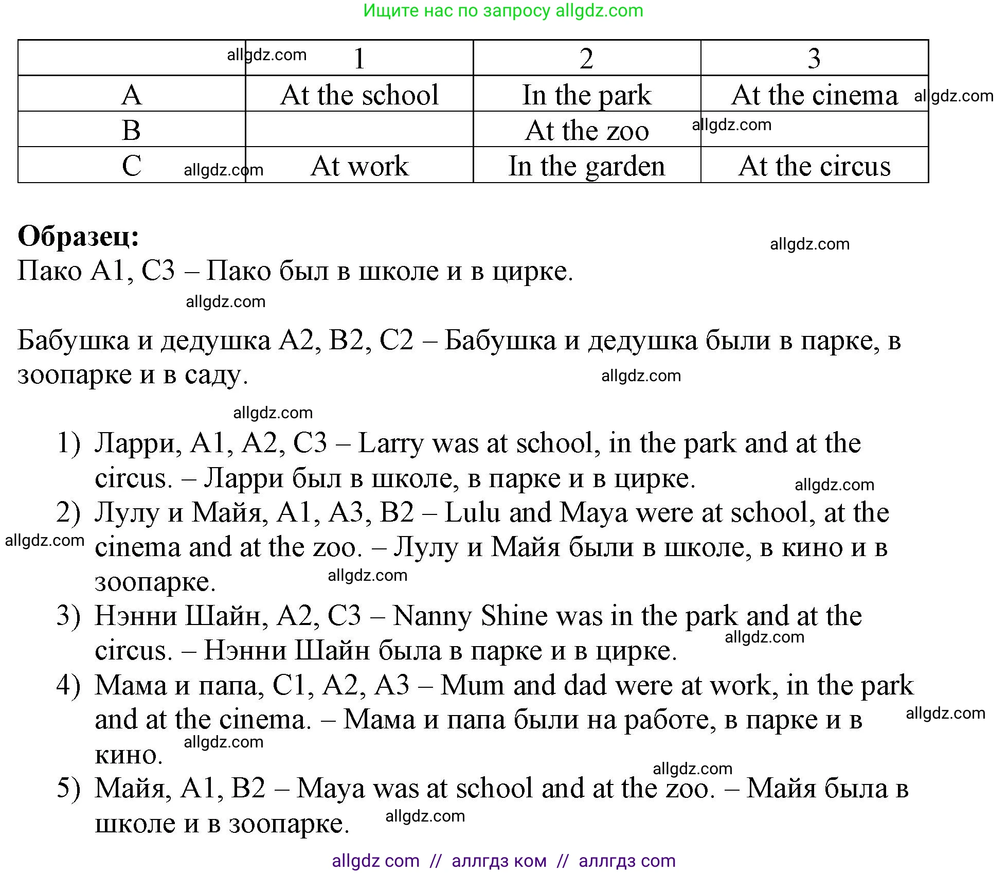 Английский язык (english), 3 класс Сборник упражнений, авторы: Быкова Надежда Ильинична (Bykova Nadezhda), Поспелова Марина Давидовна (Pospelova Marina), издательство Просвещение, Москва, 2023, зелёного цвета, страница 39, номер 19, Решение 1