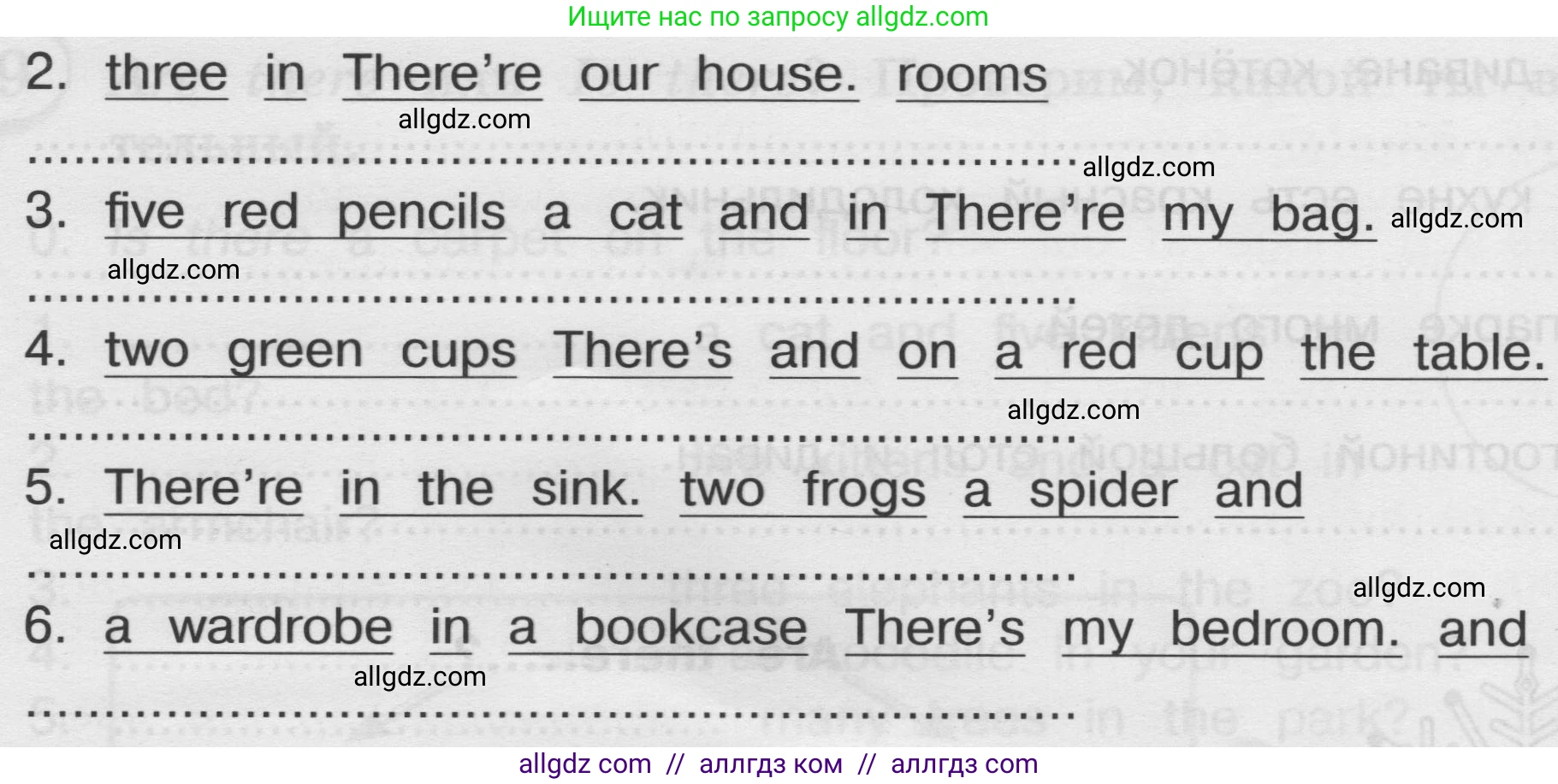 Английский язык (english), 3 класс сборник грамматических упражнений, автор: Рязанцева Светлана Борисовна, издательство Просвещение, Москва, 2024, белого цвета, страница 40, номер 5, Условие (продолжение 2)