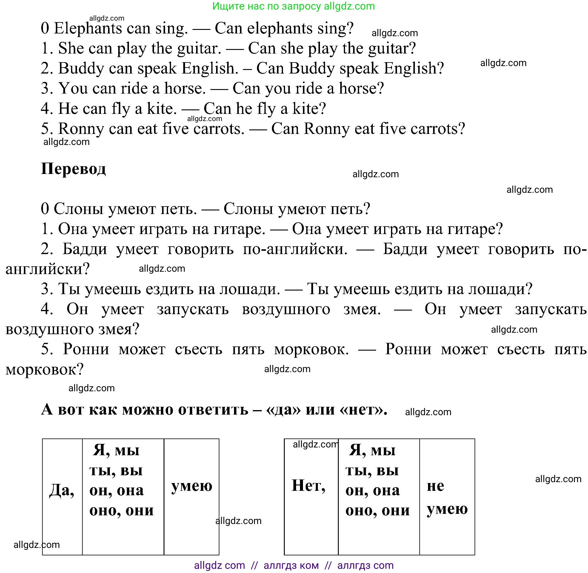 Английский язык (english), 3 класс сборник грамматических упражнений, автор: Рязанцева Светлана Борисовна, издательство Просвещение, Москва, 2024, белого цвета, страница 30, номер 6, Решение (продолжение 2)