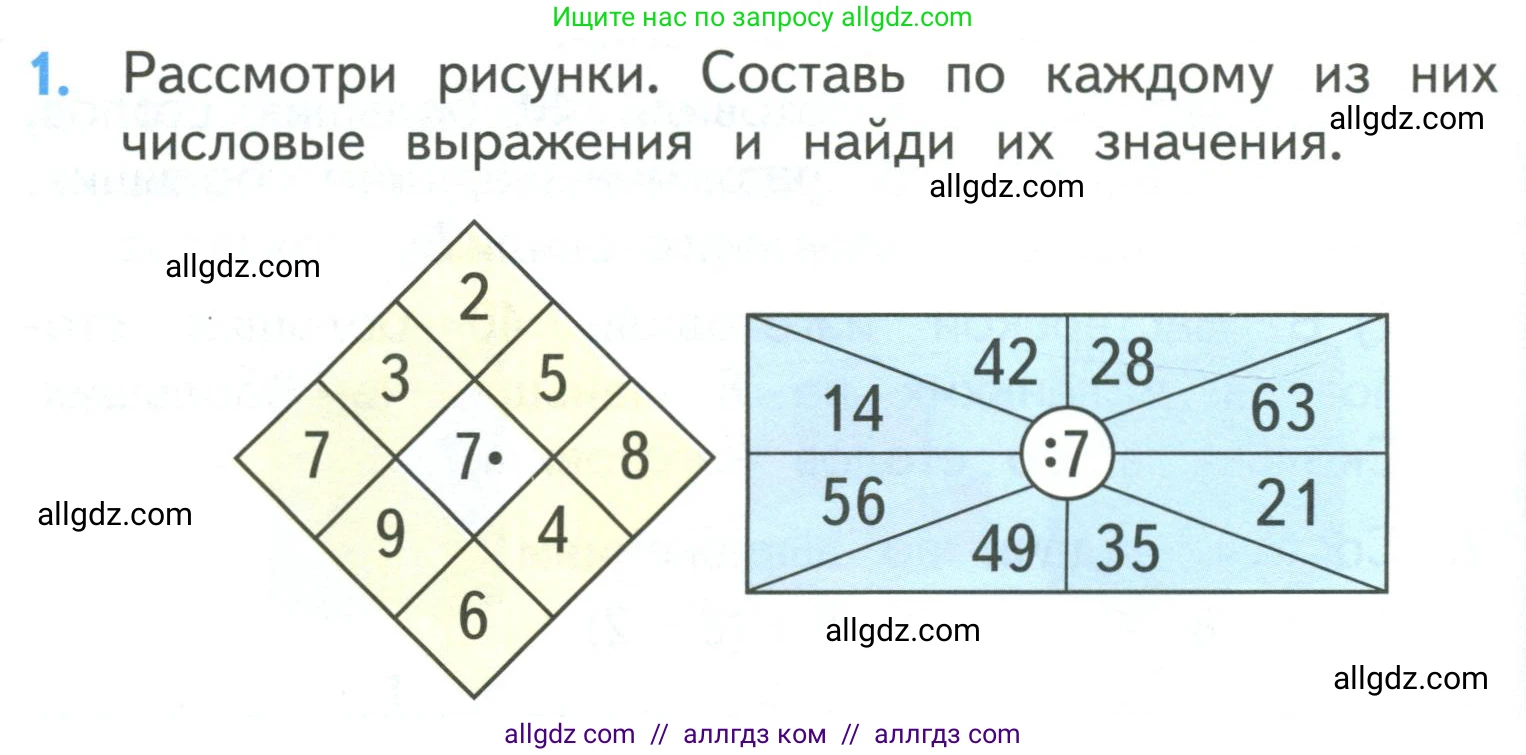 Математика, 3 класс Учебник, авторы: Моро Мария Игнатьевна, Бантова Мария Александровна, Бельтюкова Галина Васильевна, Волкова Светлана Ивановна, Степанова Светлана Вячеславовна, издательство Просвещение, Москва, 2023, белого цвета, Часть 1, страница 40, номер 1, Условие