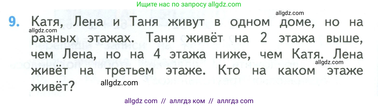 Математика, 3 класс Учебник, авторы: Моро Мария Игнатьевна, Бантова Мария Александровна, Бельтюкова Галина Васильевна, Волкова Светлана Ивановна, Степанова Светлана Вячеславовна, издательство Просвещение, Москва, 2023, белого цвета, Часть 2, страница 10, номер 9, Условие