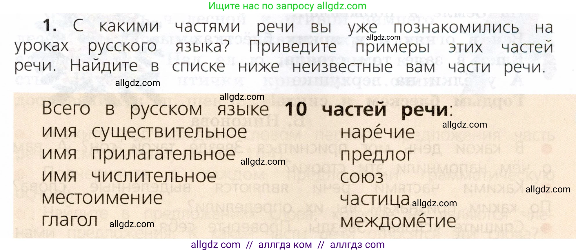 Русский язык, 3 класс Учебник, авторы: Канакина Валентина Павловна, Горецкий Всеслав Гаврилович, издательство Просвещение, Москва, 2023, белого цвета, Часть 2, страница 3, номер 1, Условие