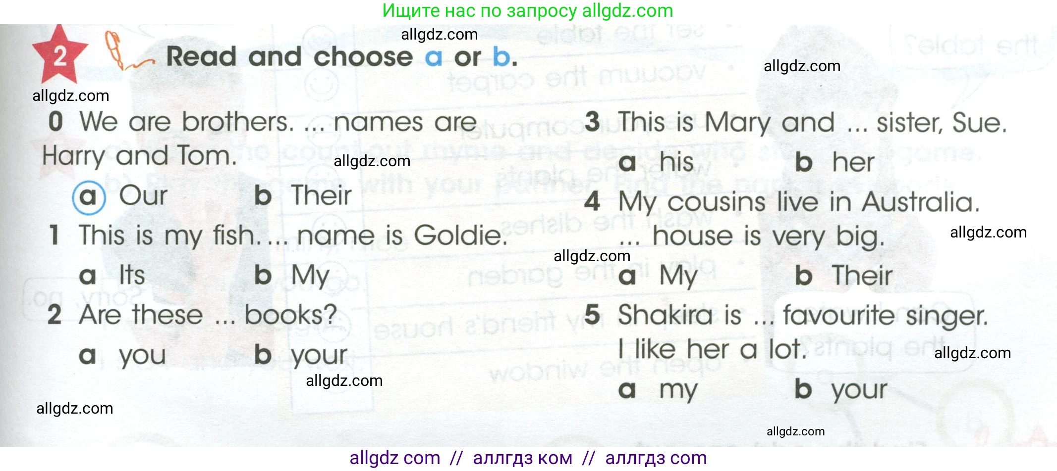 Английский язык (english), 4 класс Учебник (Student's book), авторы: Баранова Ксения Михайловна (Baranova Ksenia), Дули Дженни (Dooley Jenny), Копылова Виктория Викторовна (Kopylova Victoria), Мильруд Радислав Петрович (Millrood Radislav), Эванс Вирджиния (Evans Virginia), издательство Просвещение, Москва, 2023, розового цвета, Часть ( Part) 1, страница 17, номер 2, Условие