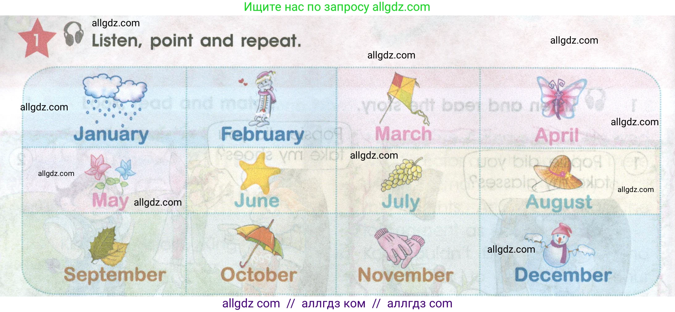 Английский язык (english), 4 класс Учебник (Student's book), авторы: Баранова Ксения Михайловна (Baranova Ksenia), Дули Дженни (Dooley Jenny), Копылова Виктория Викторовна (Kopylova Victoria), Мильруд Радислав Петрович (Millrood Radislav), Эванс Вирджиния (Evans Virginia), издательство Просвещение, Москва, 2023, розового цвета, Часть ( Part) 2, страница 80, номер 1, Условие