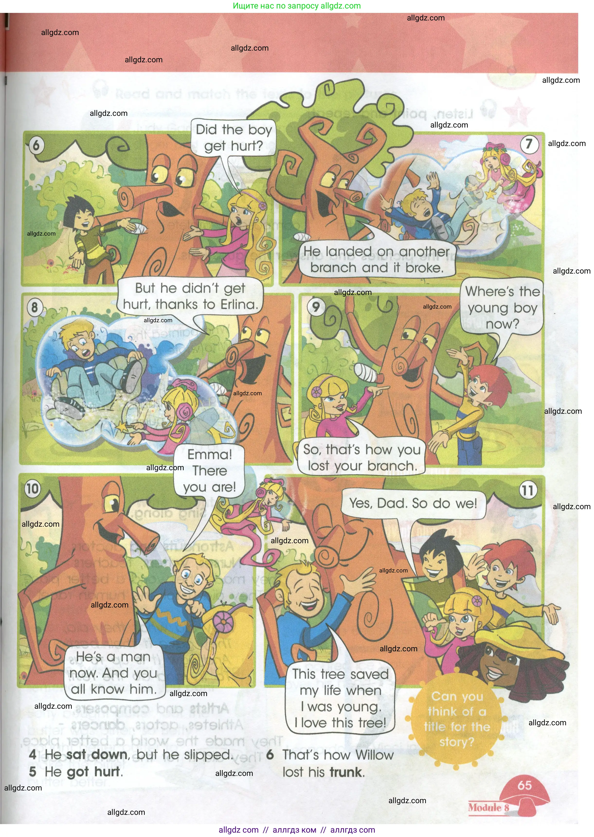 Английский язык (english), 4 класс Учебник (Student's book), авторы: Баранова Ксения Михайловна (Baranova Ksenia), Дули Дженни (Dooley Jenny), Копылова Виктория Викторовна (Kopylova Victoria), Мильруд Радислав Петрович (Millrood Radislav), Эванс Вирджиния (Evans Virginia), издательство Просвещение, Москва, 2023, розового цвета, страница 65