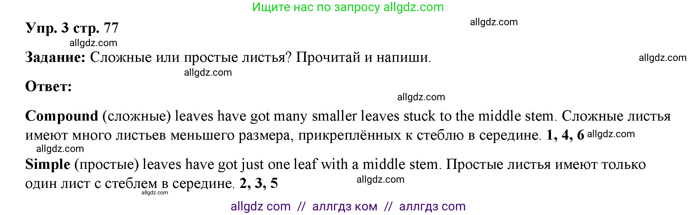 Английский язык (english), 4 класс Учебник (Student's book), авторы: Баранова Ксения Михайловна (Baranova Ksenia), Дули Дженни (Dooley Jenny), Копылова Виктория Викторовна (Kopylova Victoria), Мильруд Радислав Петрович (Millrood Radislav), Эванс Вирджиния (Evans Virginia), издательство Просвещение, Москва, 2023, розового цвета, Часть ( Part) 2, страница 77, номер 3, Решение
