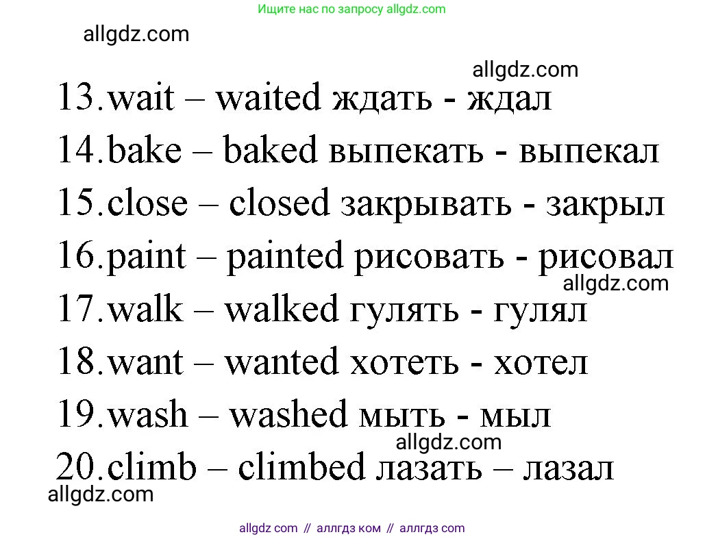 Английский язык (english), 4 класс Грамматический тренажёр, автор: Юшина Дарья Генадьевна, издательство Просвещение, Москва, 2019, красного цвета, страница 78, номер 1, Решение (продолжение 2)