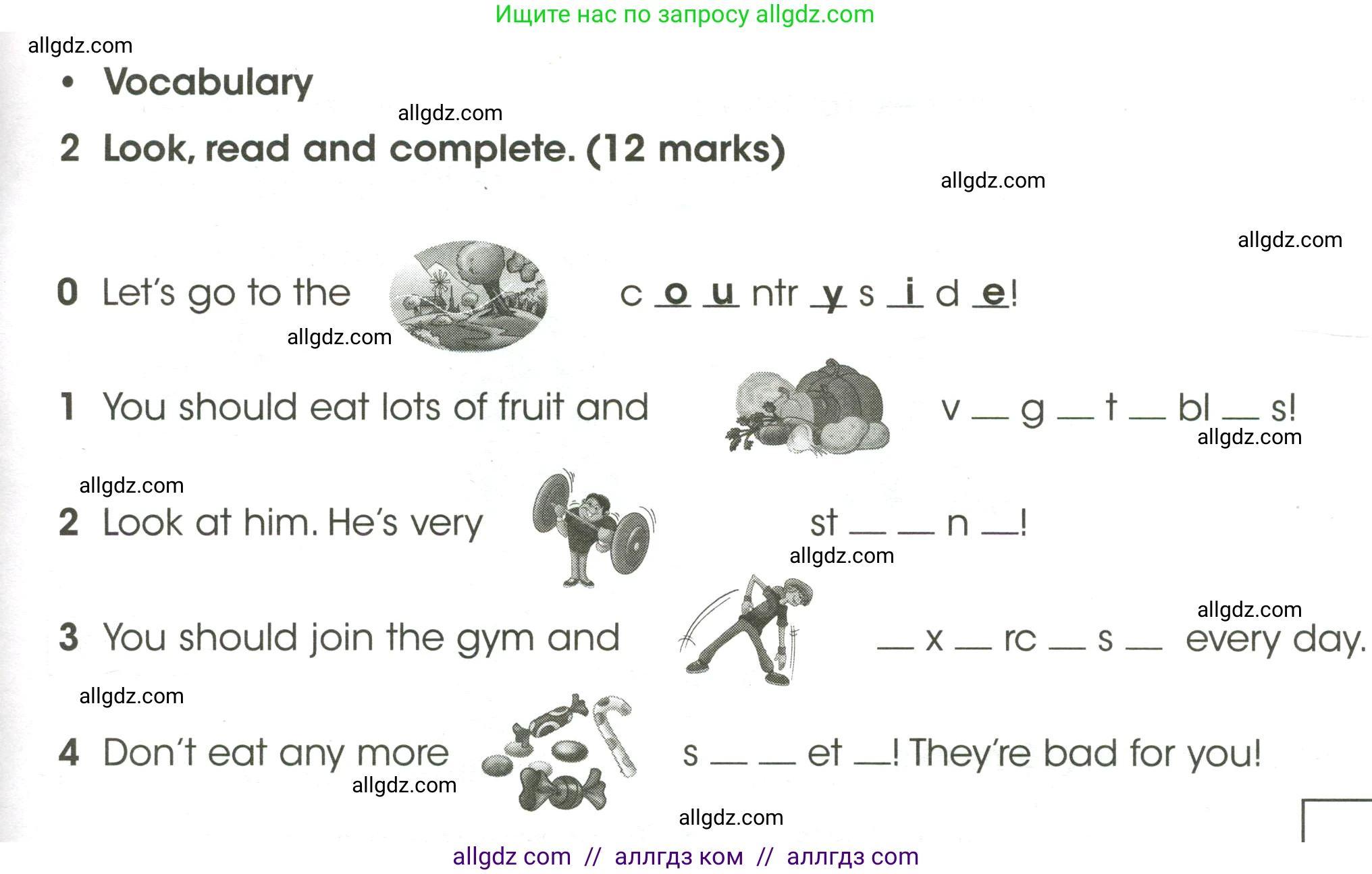 Английский язык (english), 4 класс контрольные задания (test booklet), авторы: Баранова Ксения Михайловна (Baranova Ksenia), Дули Дженни (Dooley Jenny), Копылова Виктория Викторовна (Kopylova Victoria), Мильруд Радислав Петрович (Millrood Radislav), Эванс Вирджиния (Evans Virginia), издательство Просвещение, Москва, 2023, серого цвета, страница 53, номер 2, Условие