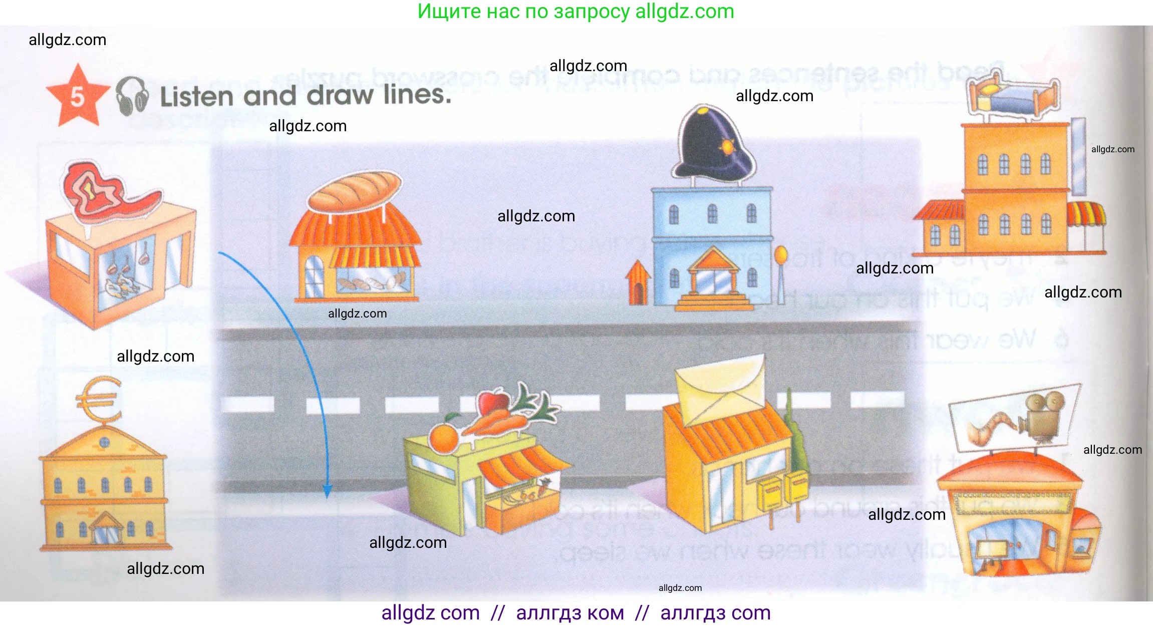 Английский язык (english), 4 класс Рабочая тетрадь (workbook), авторы: Баранова Ксения Михайловна (Baranova Ksenia), Бадулина Ольга Ивановна, Копылова Виктория Викторовна (Kopylova Victoria), Мильруд Радислав Петрович (Millrood Radislav), Эванс Вирджиния (Evans Virginia), издательство Просвещение, Москва, 2023, оранжевого цвета, Часть ( Part) 1, страница 18, номер 5, Условие