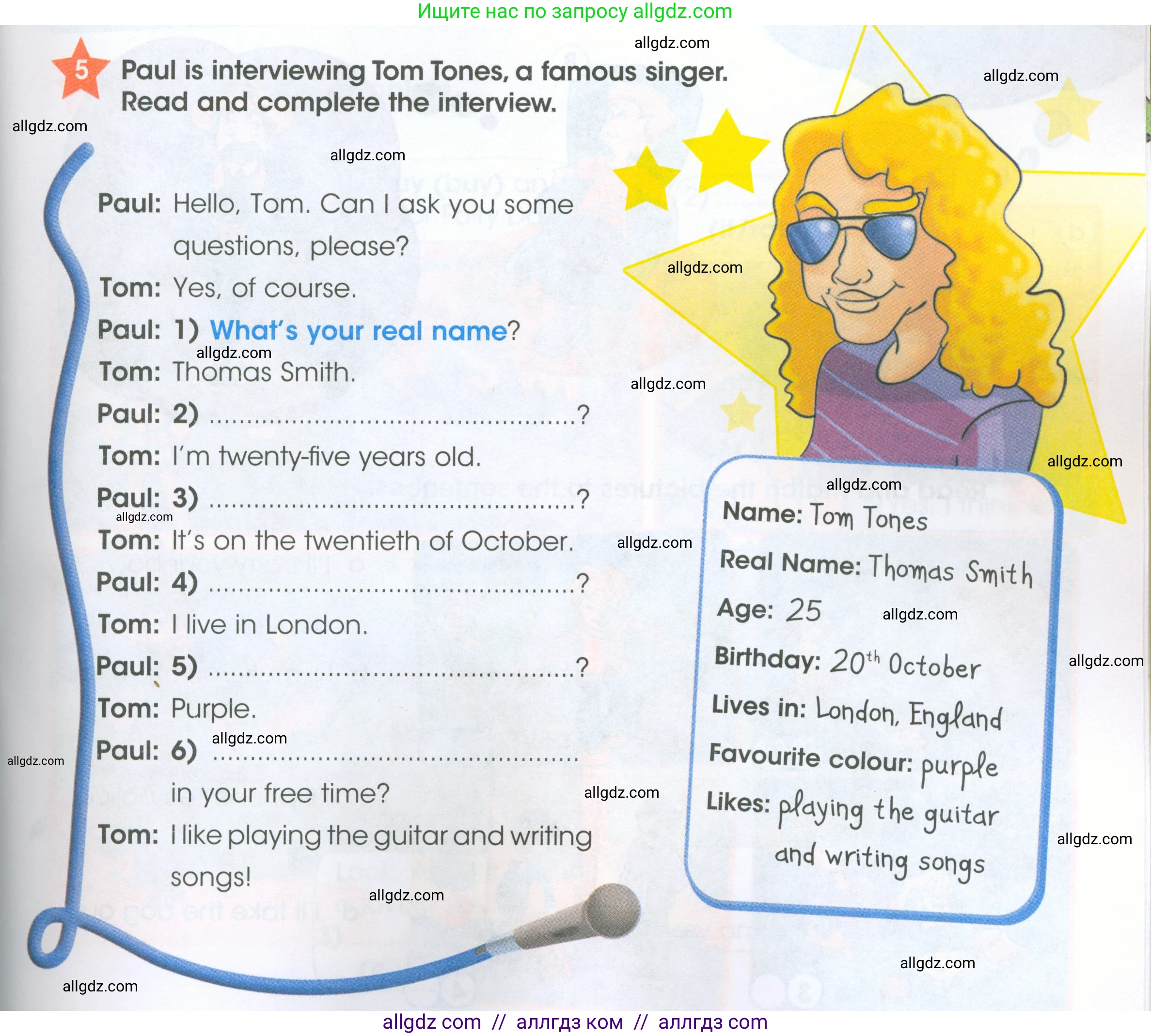 Английский язык (english), 4 класс Рабочая тетрадь (workbook), авторы: Баранова Ксения Михайловна (Baranova Ksenia), Бадулина Ольга Ивановна, Копылова Виктория Викторовна (Kopylova Victoria), Мильруд Радислав Петрович (Millrood Radislav), Эванс Вирджиния (Evans Virginia), издательство Просвещение, Москва, 2023, оранжевого цвета, Часть ( Part) 2, страница 37, номер 5, Условие